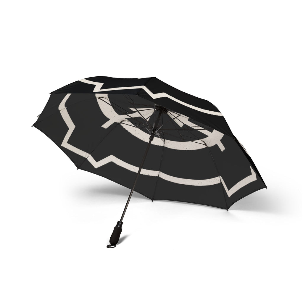 SCP Foundation Logo Foldable Umbrella — Semi‑Automatic Compact Rain Umbrella