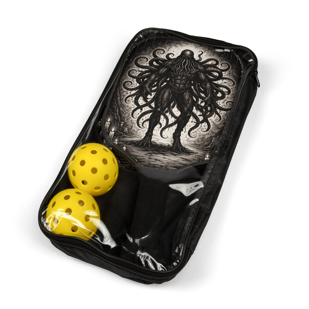 SCP_2662 Cthulhu Pickleball Paddles Kit — Horror-Themed Pickleball Set