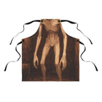 Horror SCP-096 Apron — Spooky Full-Print Cooking Apron for Halloween & Haunted Parties