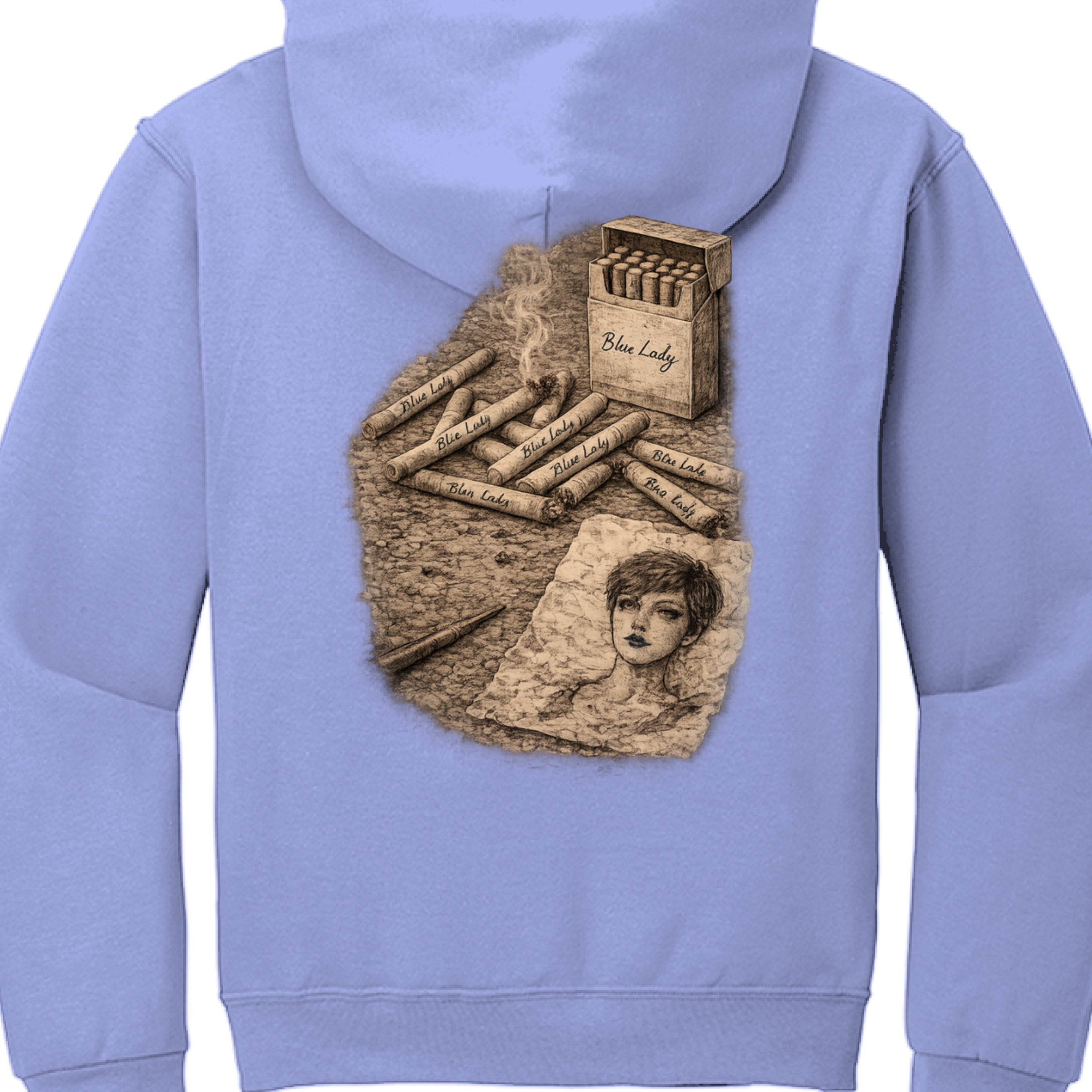 Periwinkle Blue - BACK