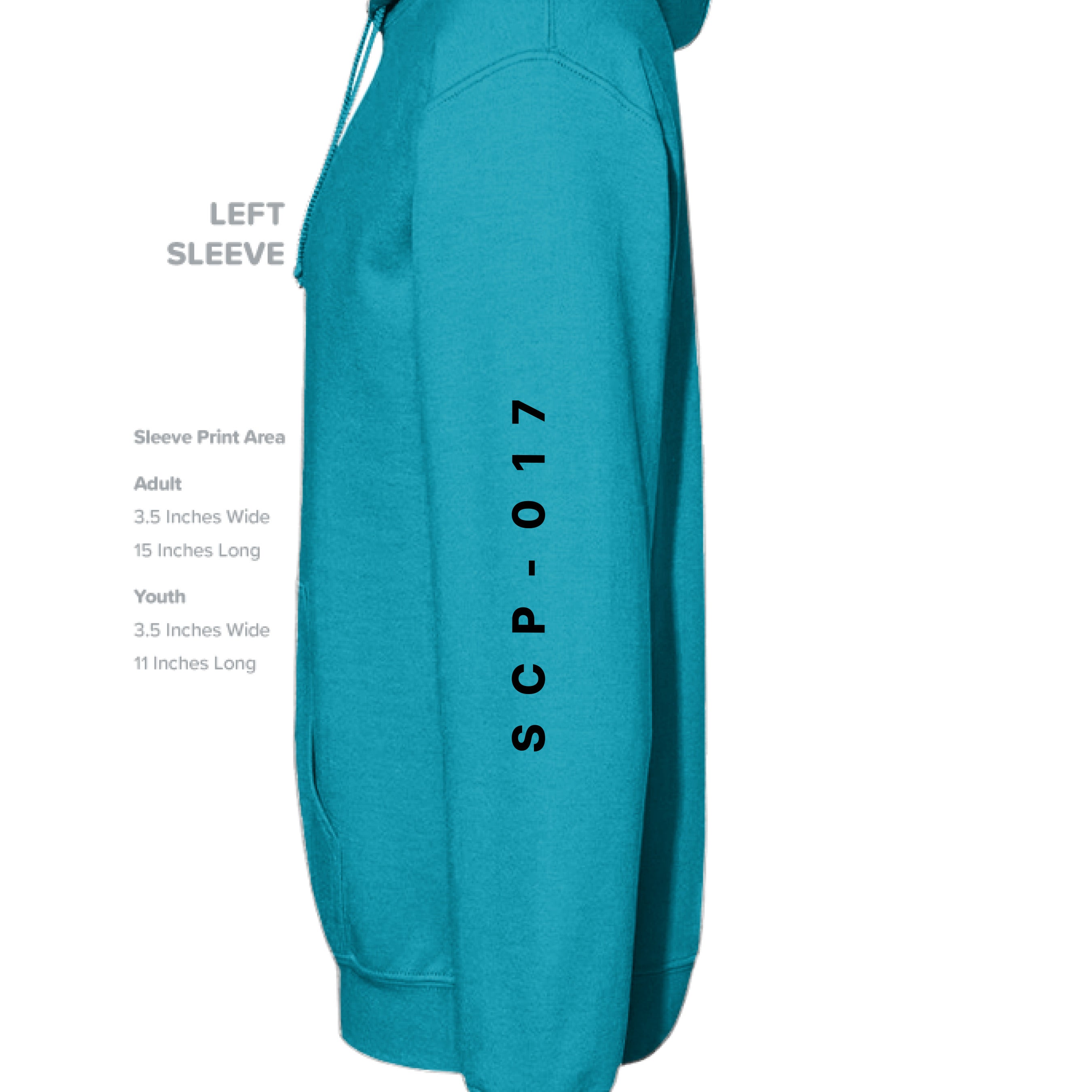 CALIFORNIA BLUE - SLEEVE_LEFT