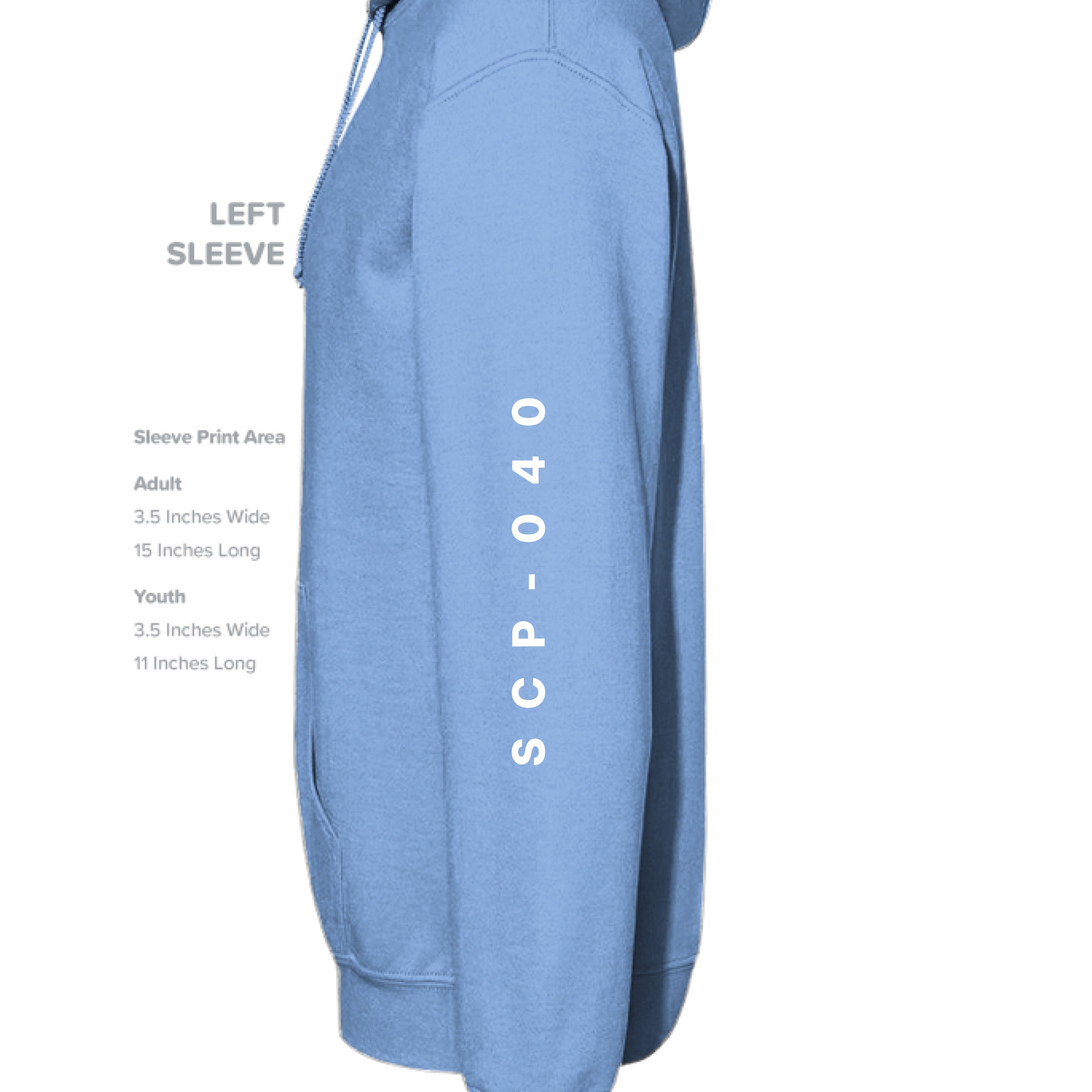 Carolina Blue - SLEEVE_LEFT
