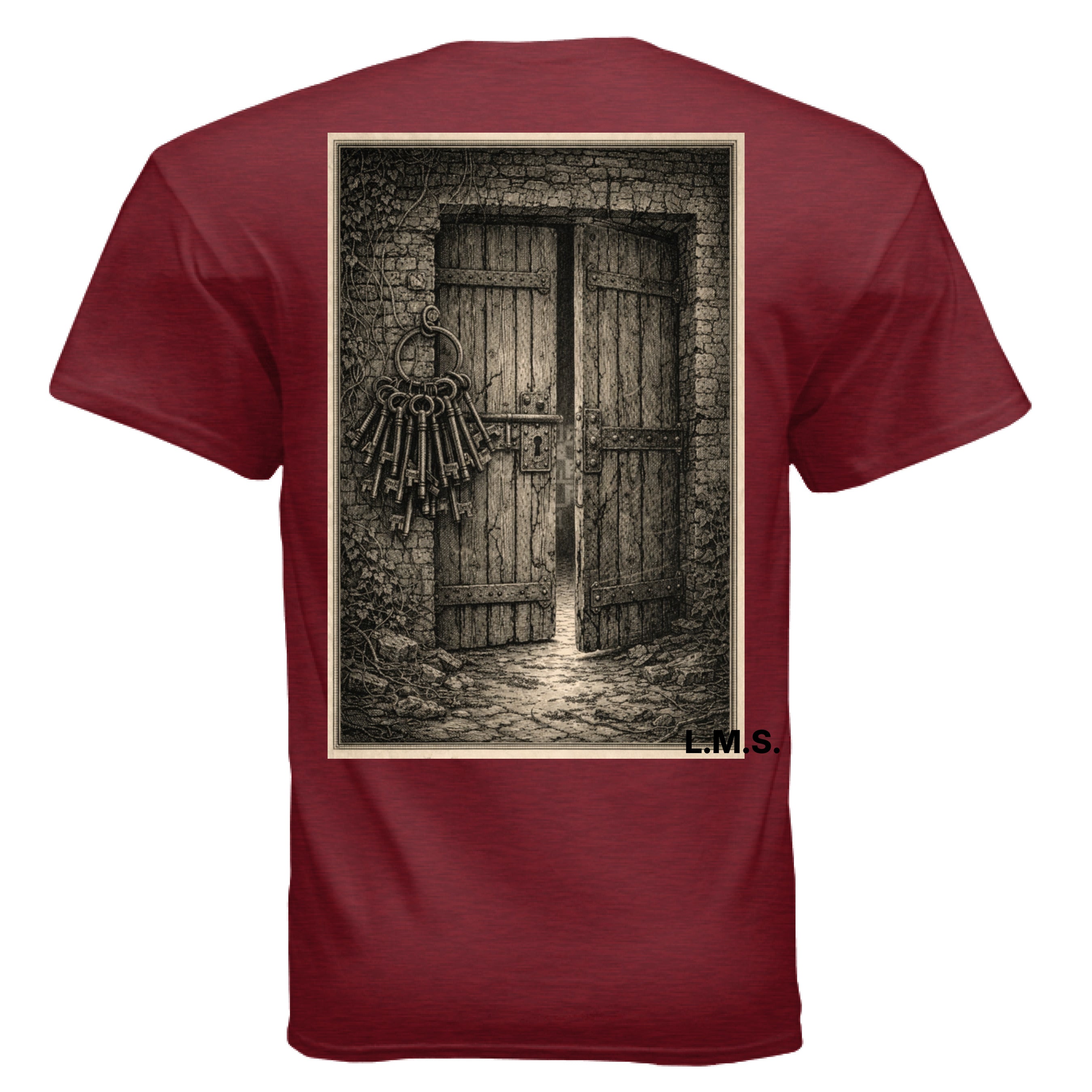 ANTIQUE CHERRY RED - BACK