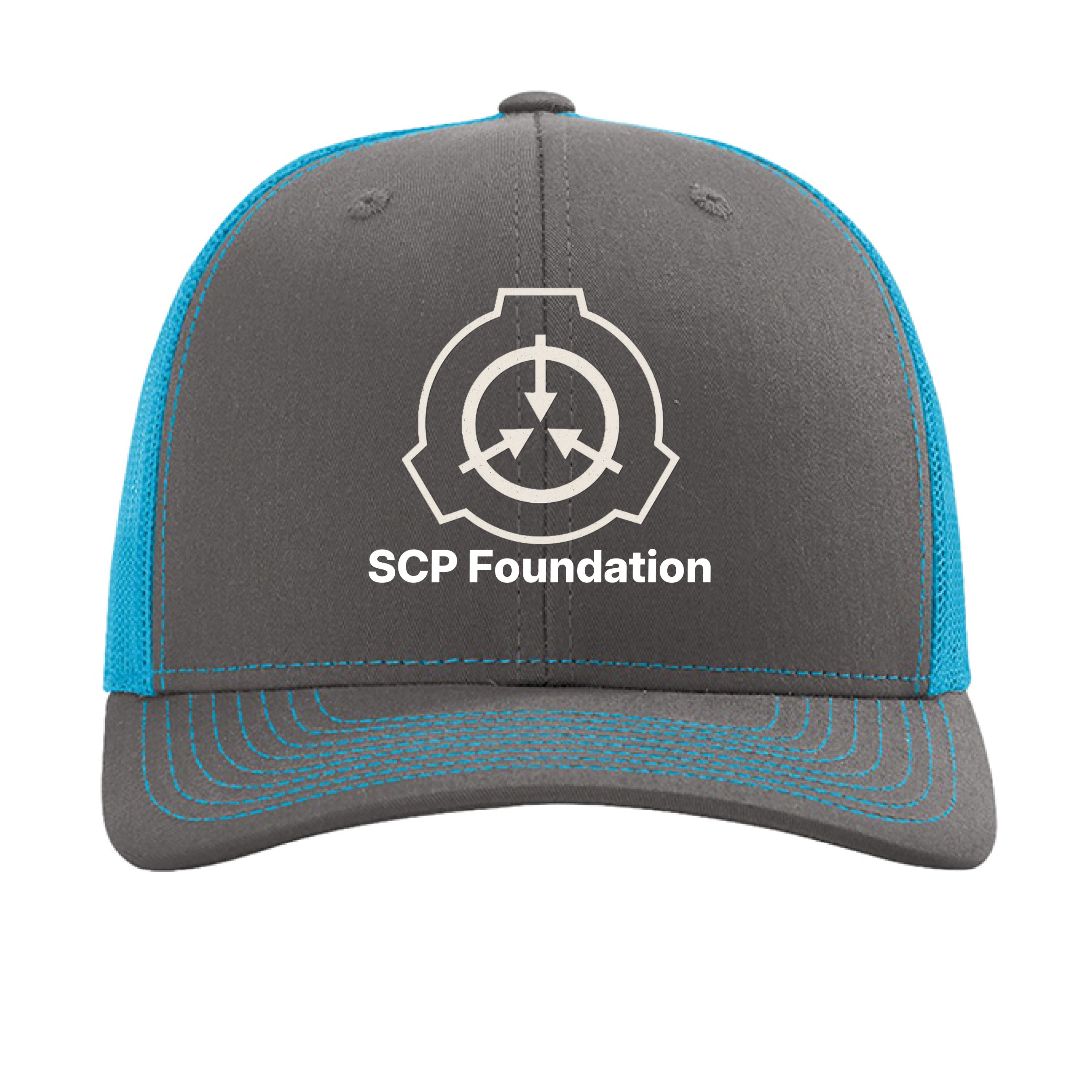 Charcoal/ Neon Blue - FRONT