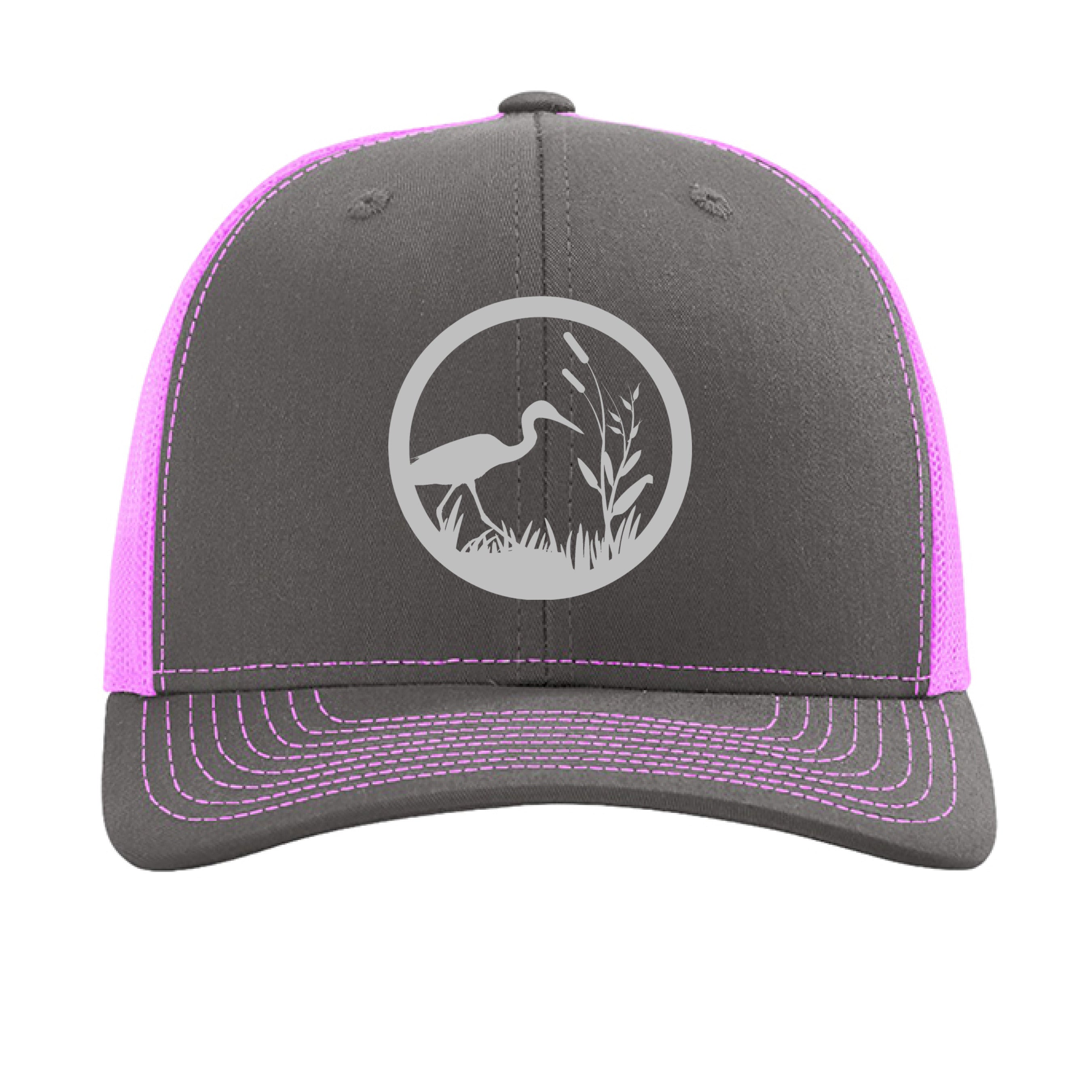 Charcoal/ Neon Pink - FRONT