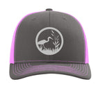 Charcoal/ Neon Pink - FRONT
