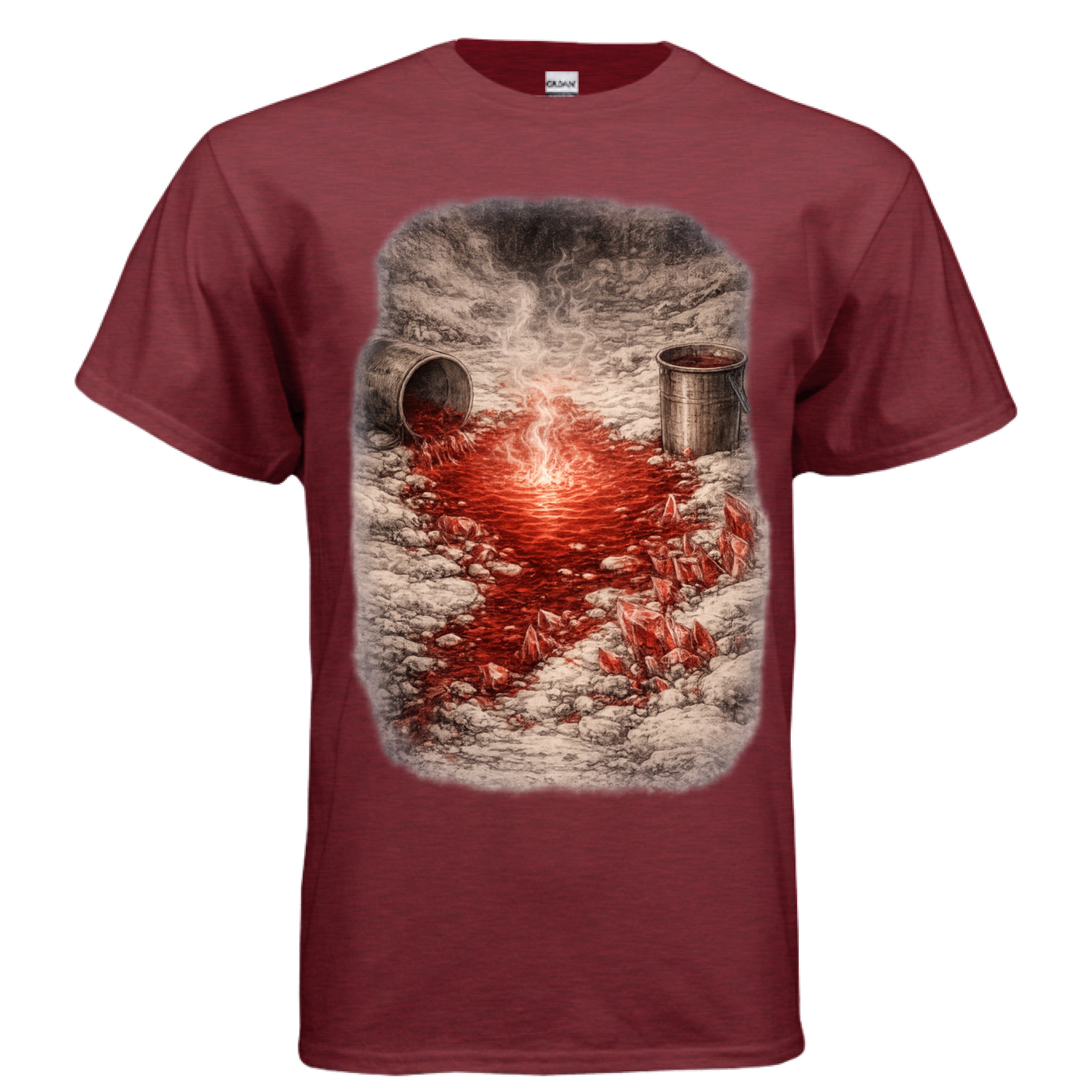 ANTIQUE CHERRY RED - FRONT