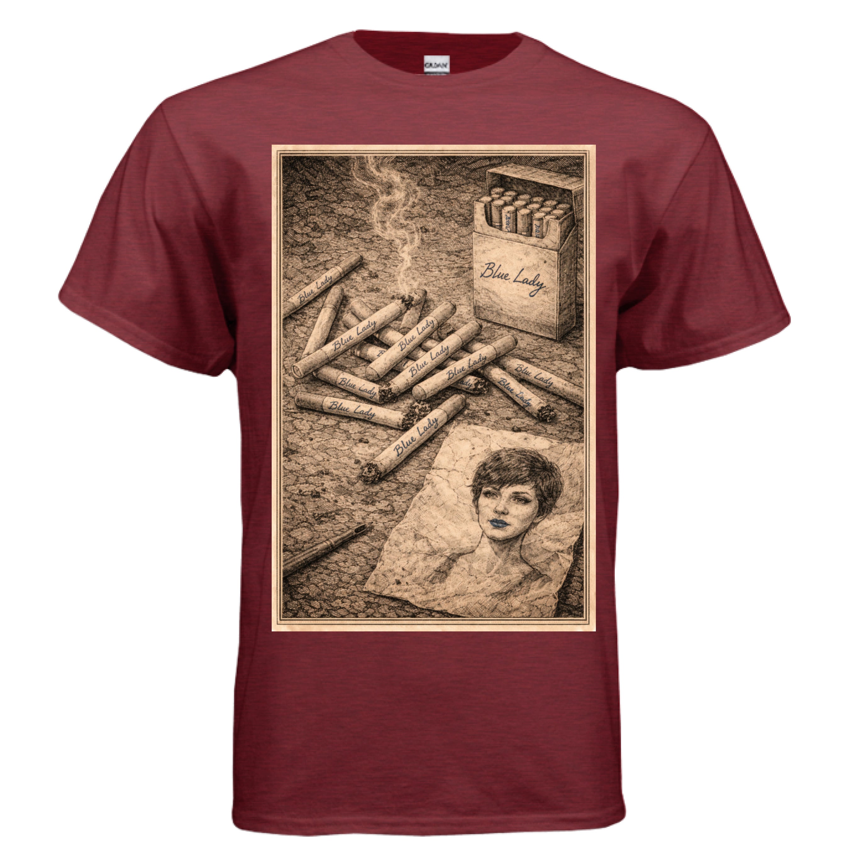 ANTIQUE CHERRY RED - FRONT