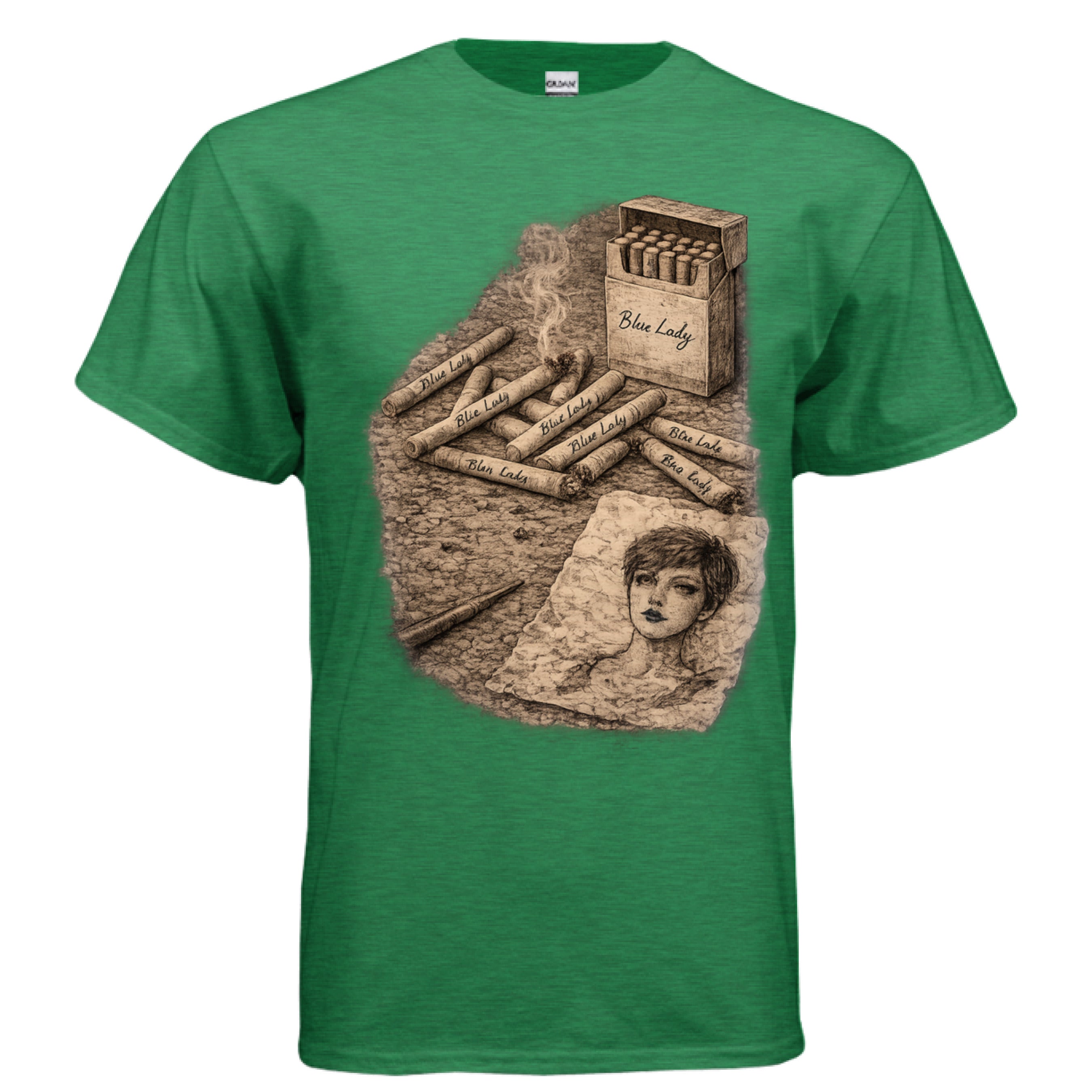 ANTIQUE IRISH GREEN - FRONT