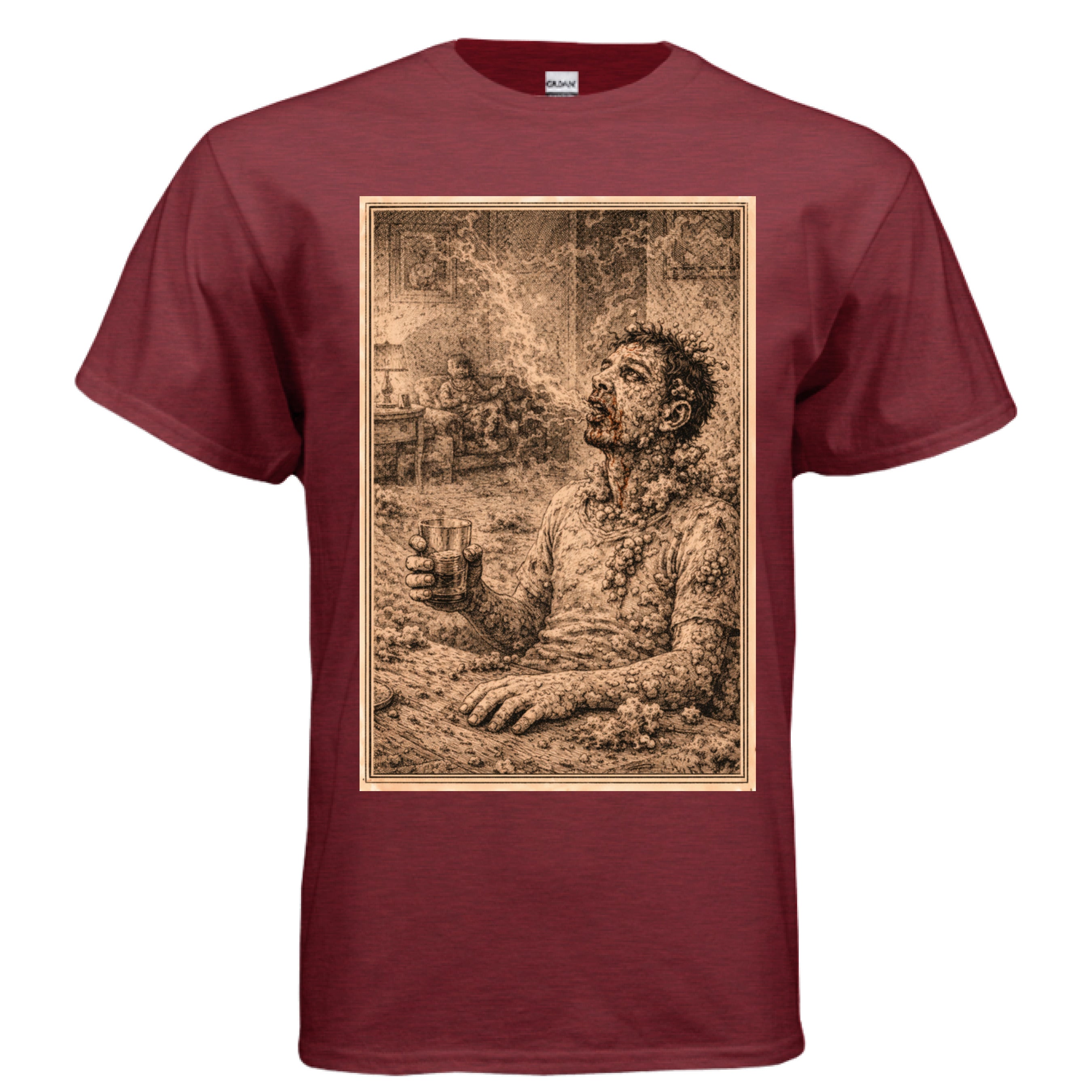 ANTIQUE CHERRY RED - FRONT