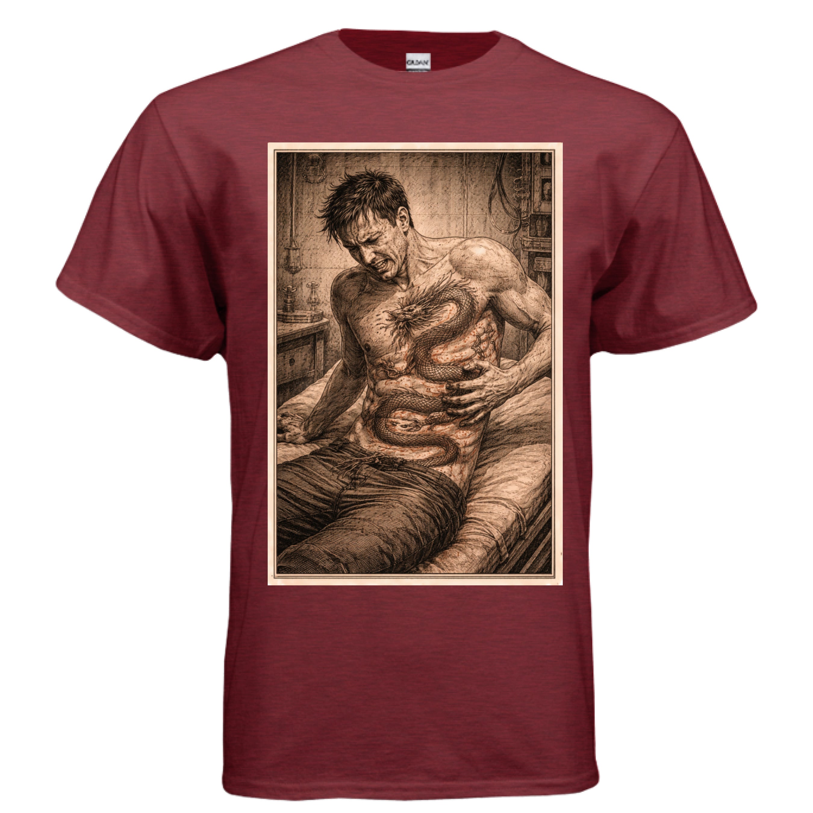 ANTIQUE CHERRY RED - FRONT