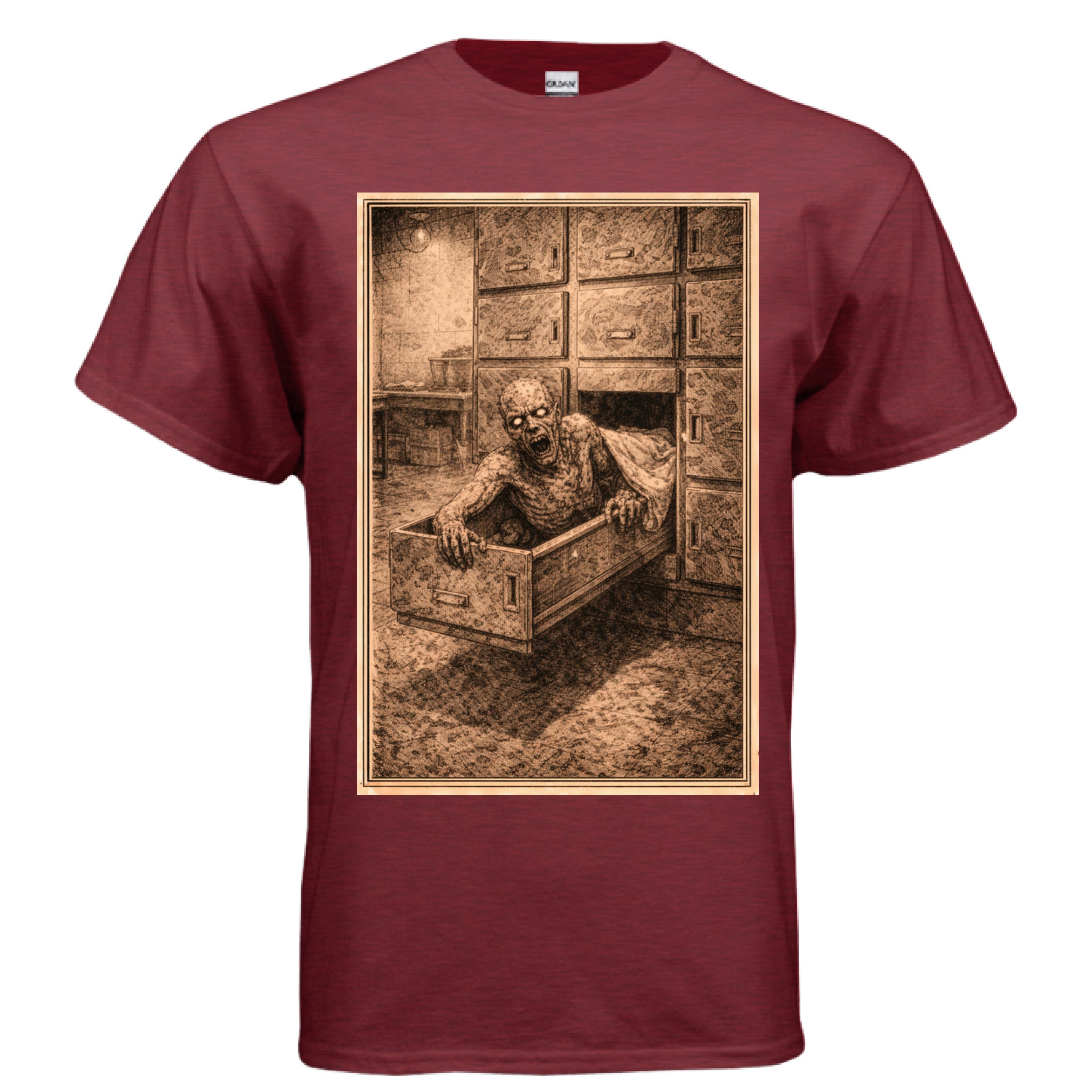 ANTIQUE CHERRY RED - FRONT