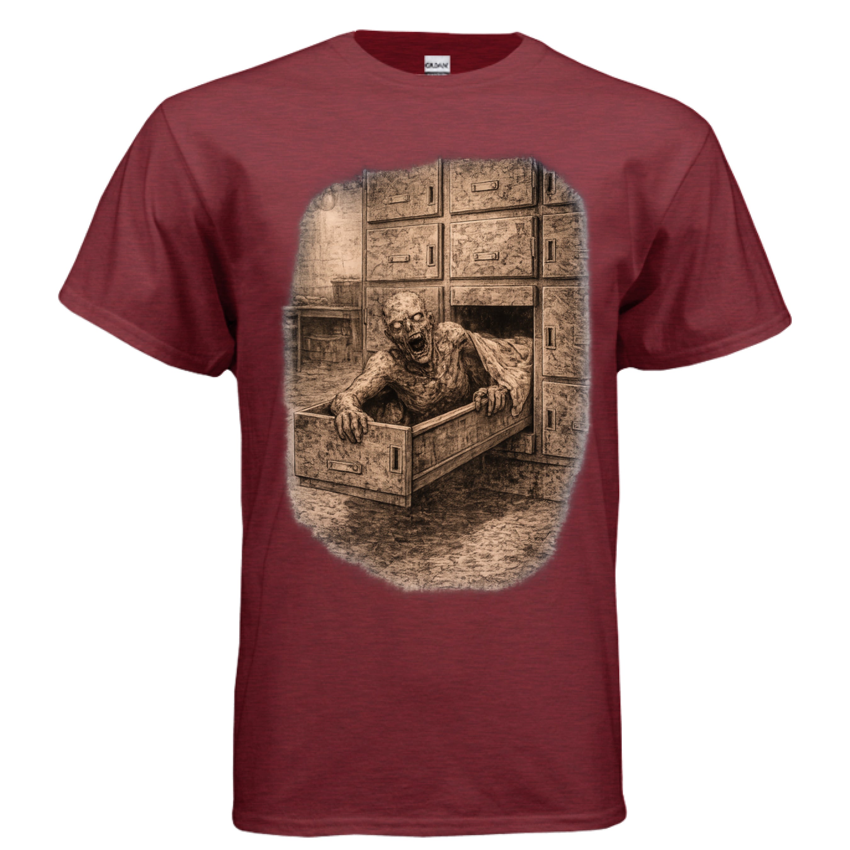 ANTIQUE CHERRY RED - FRONT