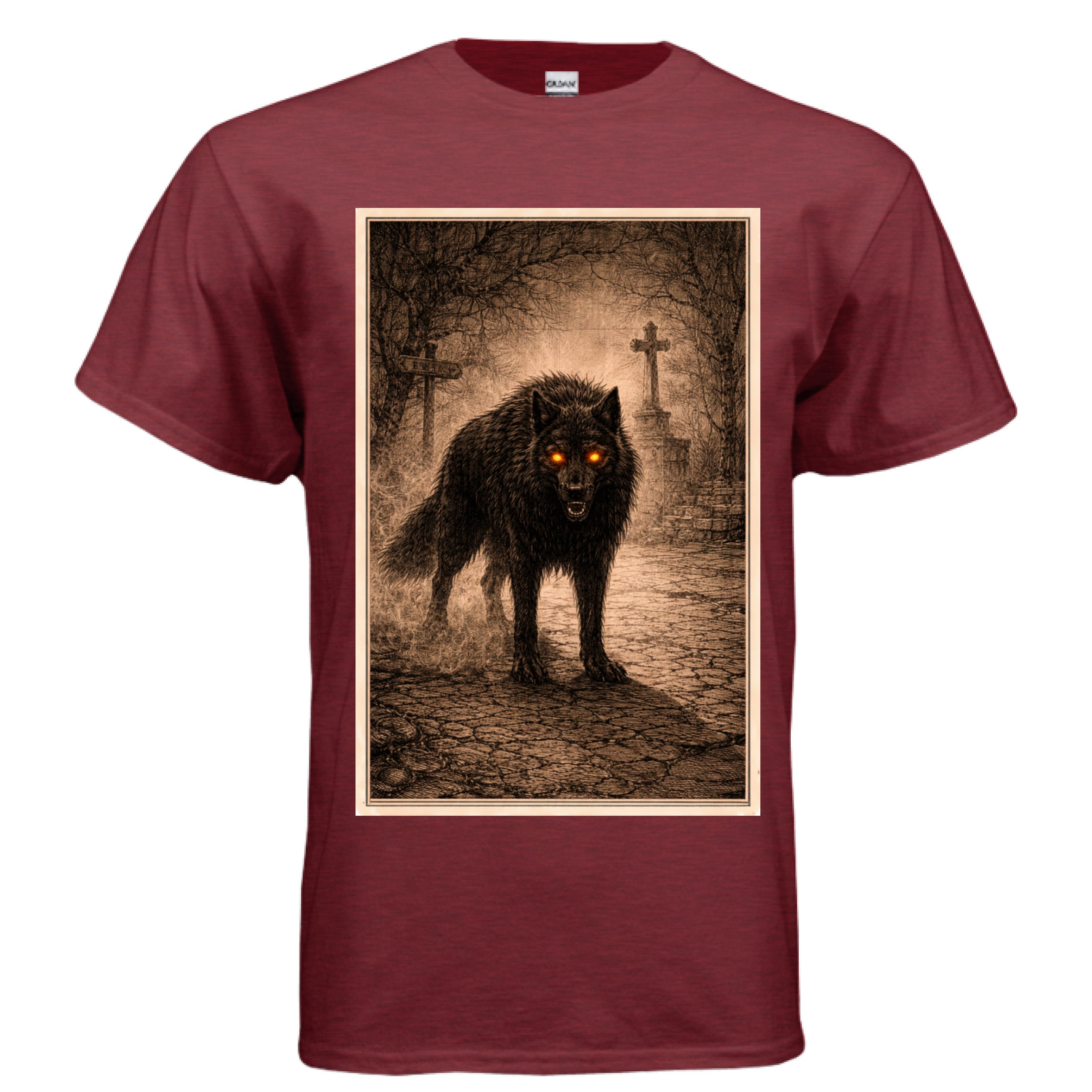 ANTIQUE CHERRY RED - FRONT