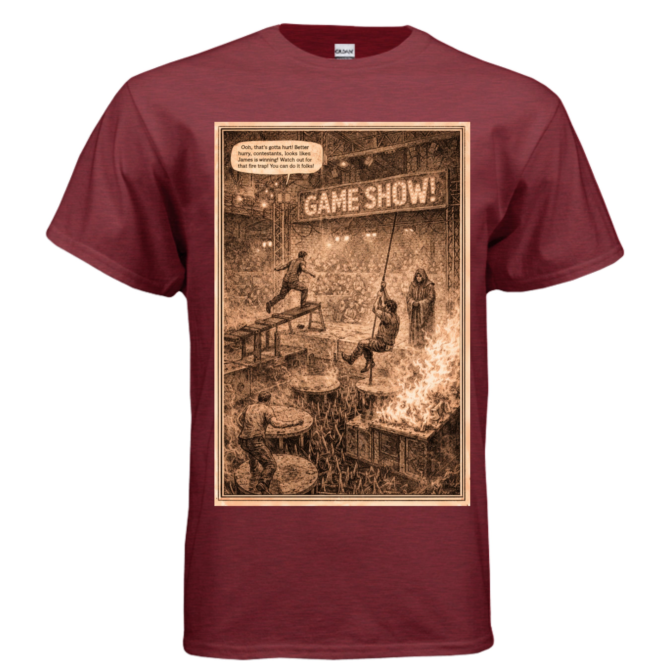 ANTIQUE CHERRY RED - FRONT