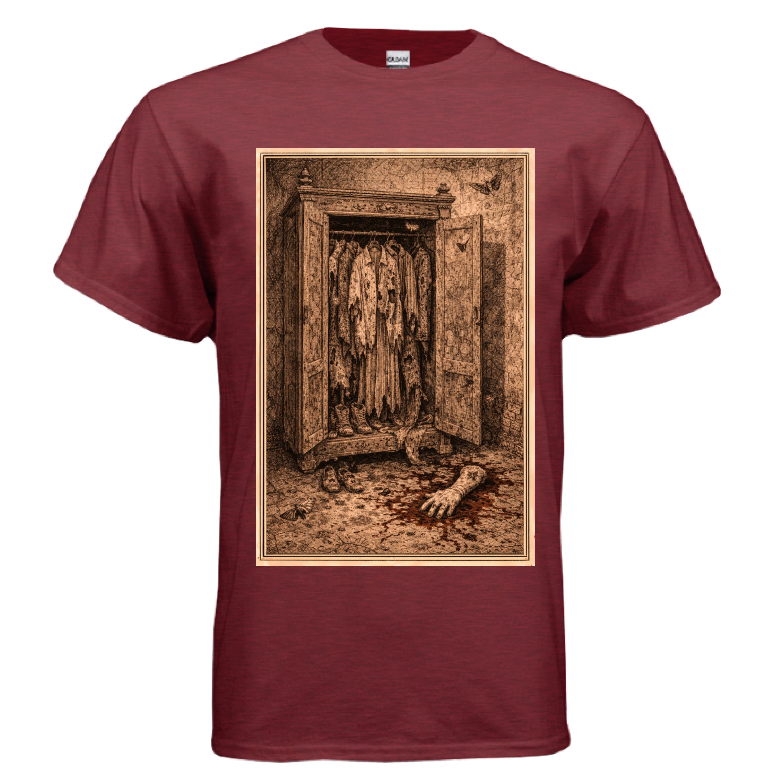 ANTIQUE CHERRY RED - FRONT