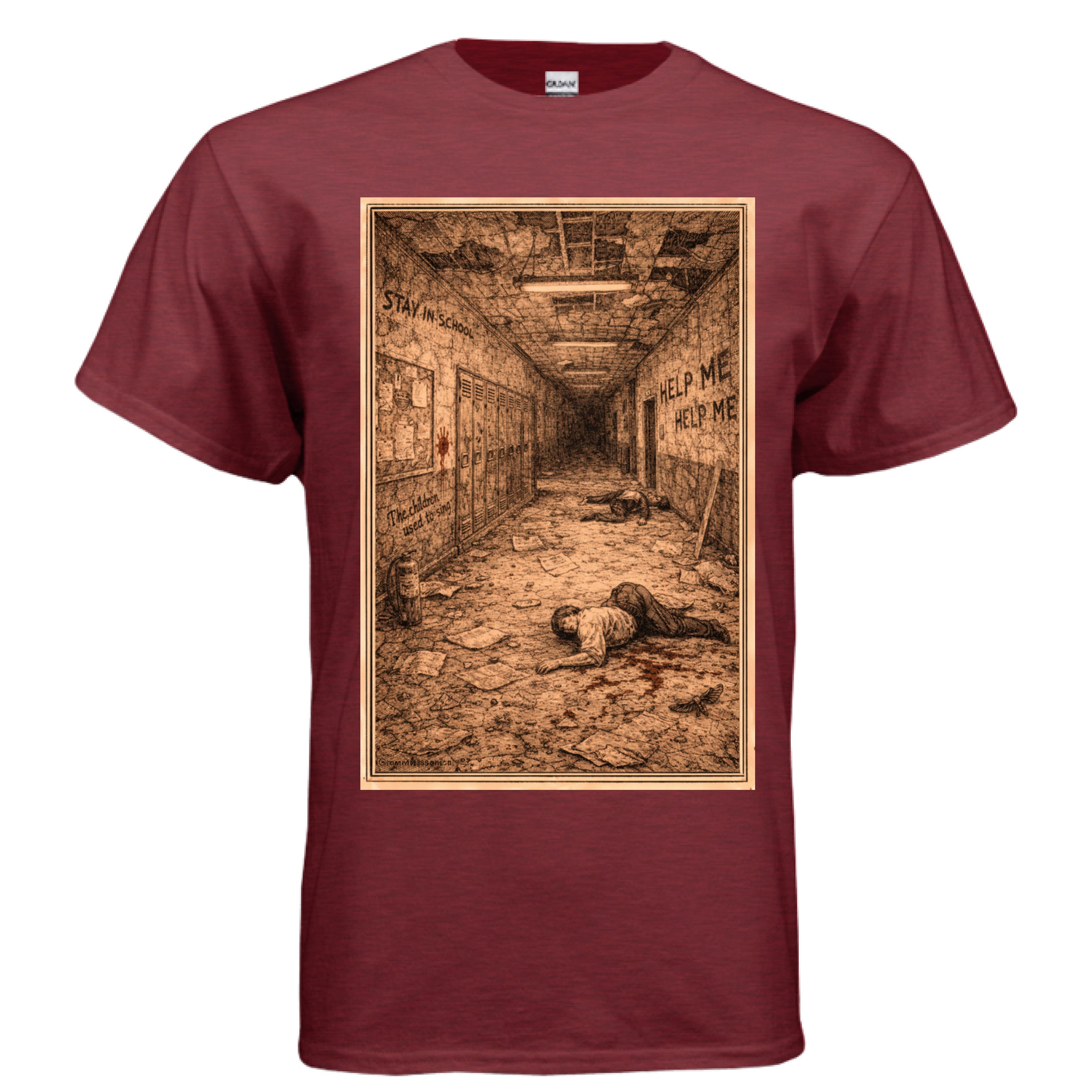 ANTIQUE CHERRY RED - FRONT