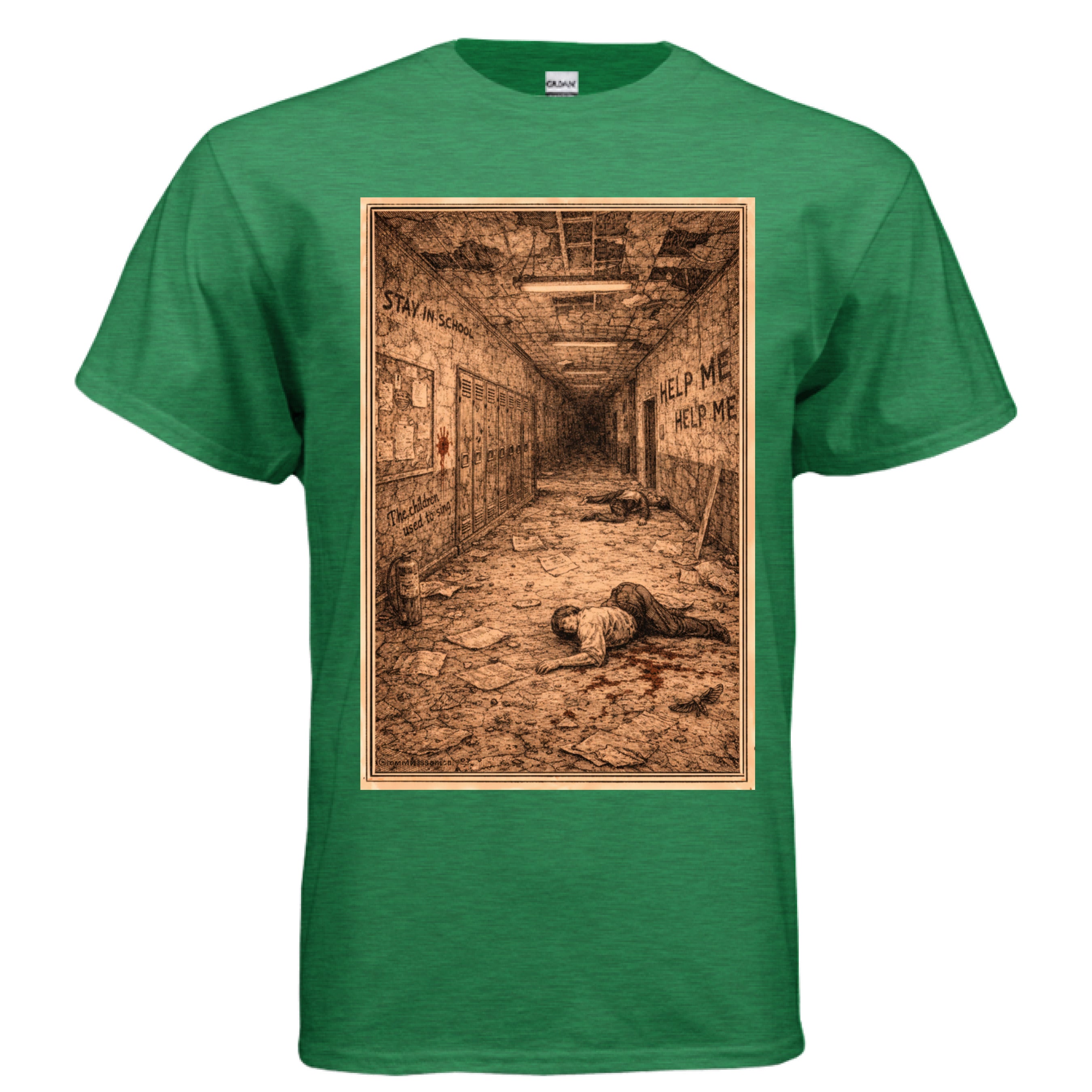 ANTIQUE IRISH GREEN - FRONT