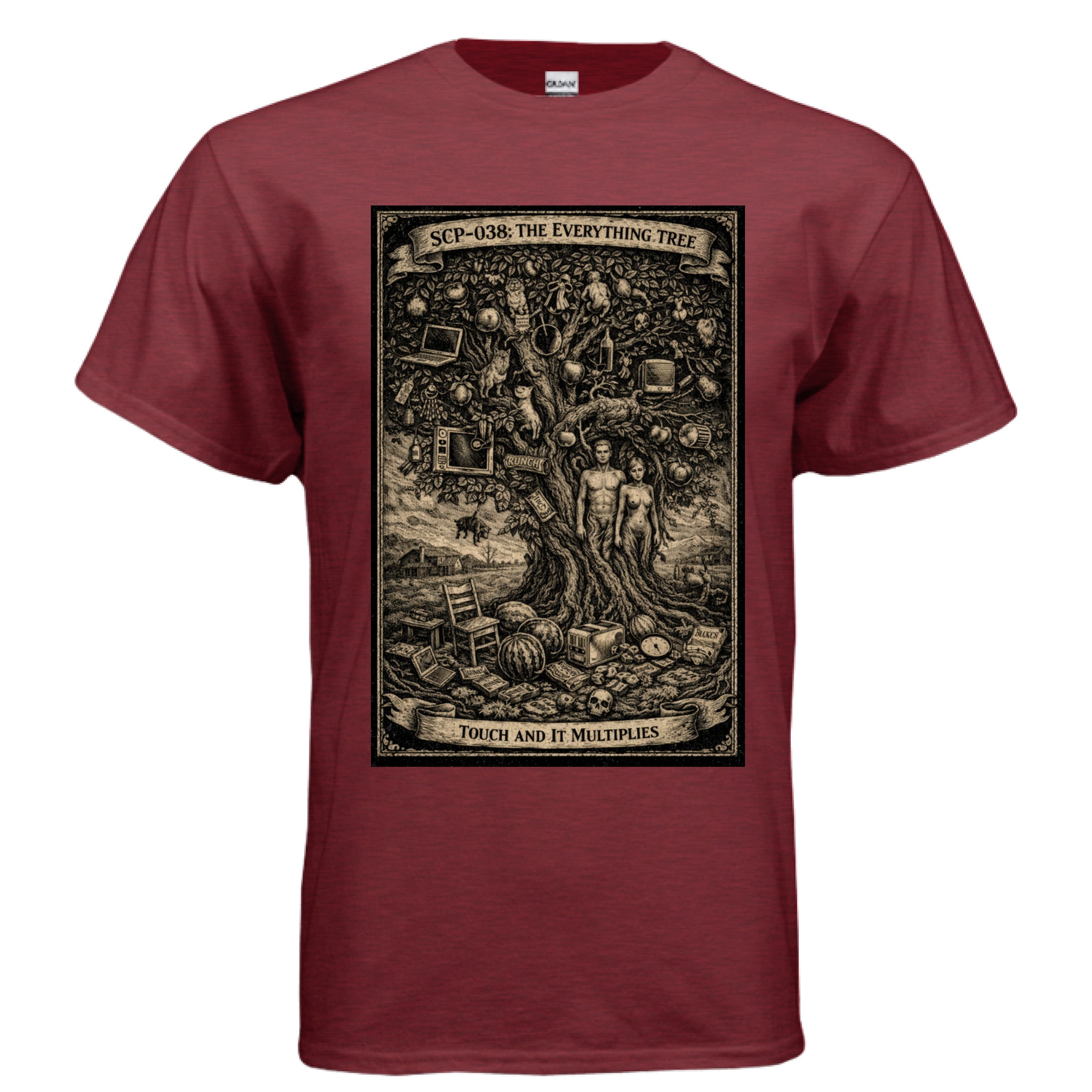 ANTIQUE CHERRY RED - FRONT