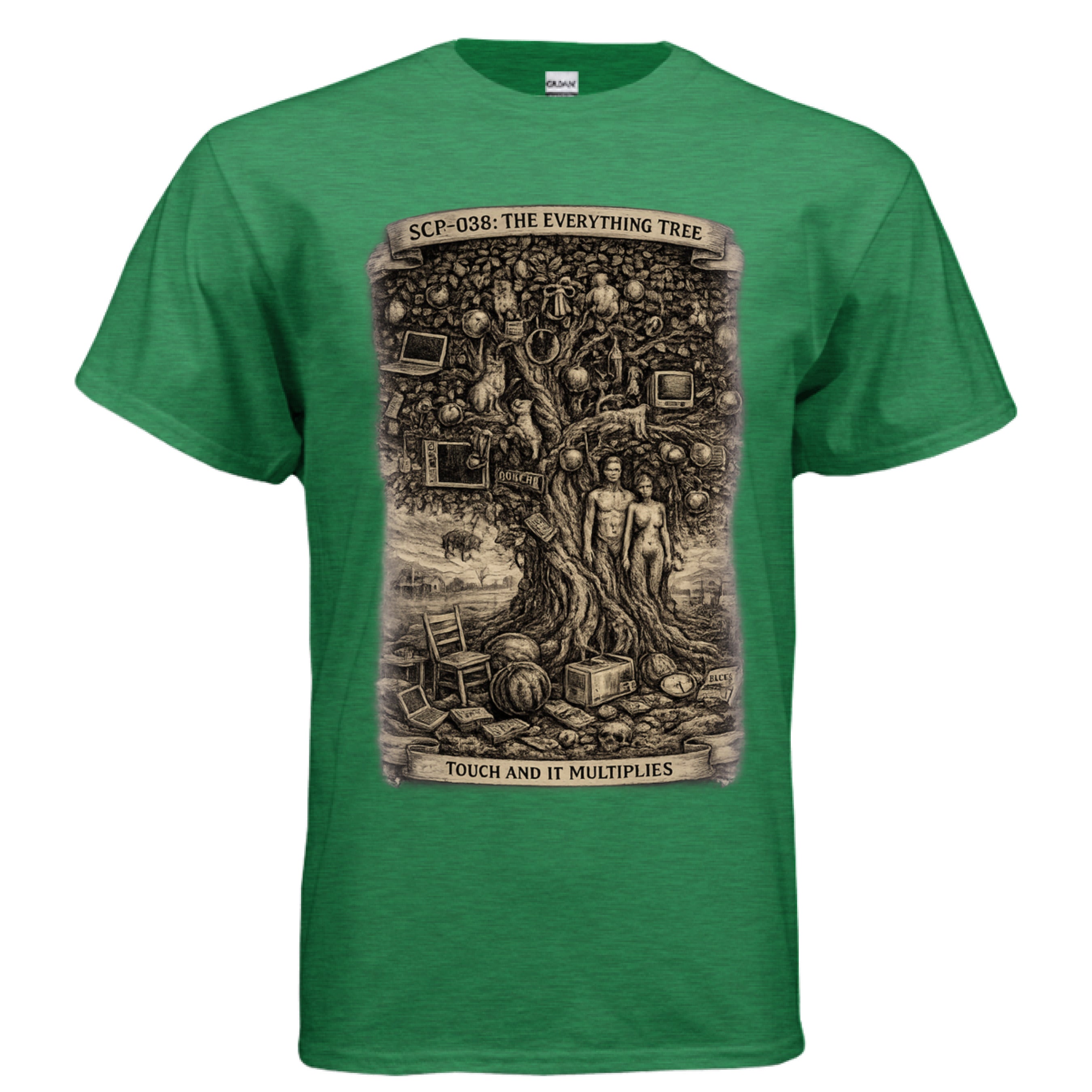 ANTIQUE IRISH GREEN - FRONT