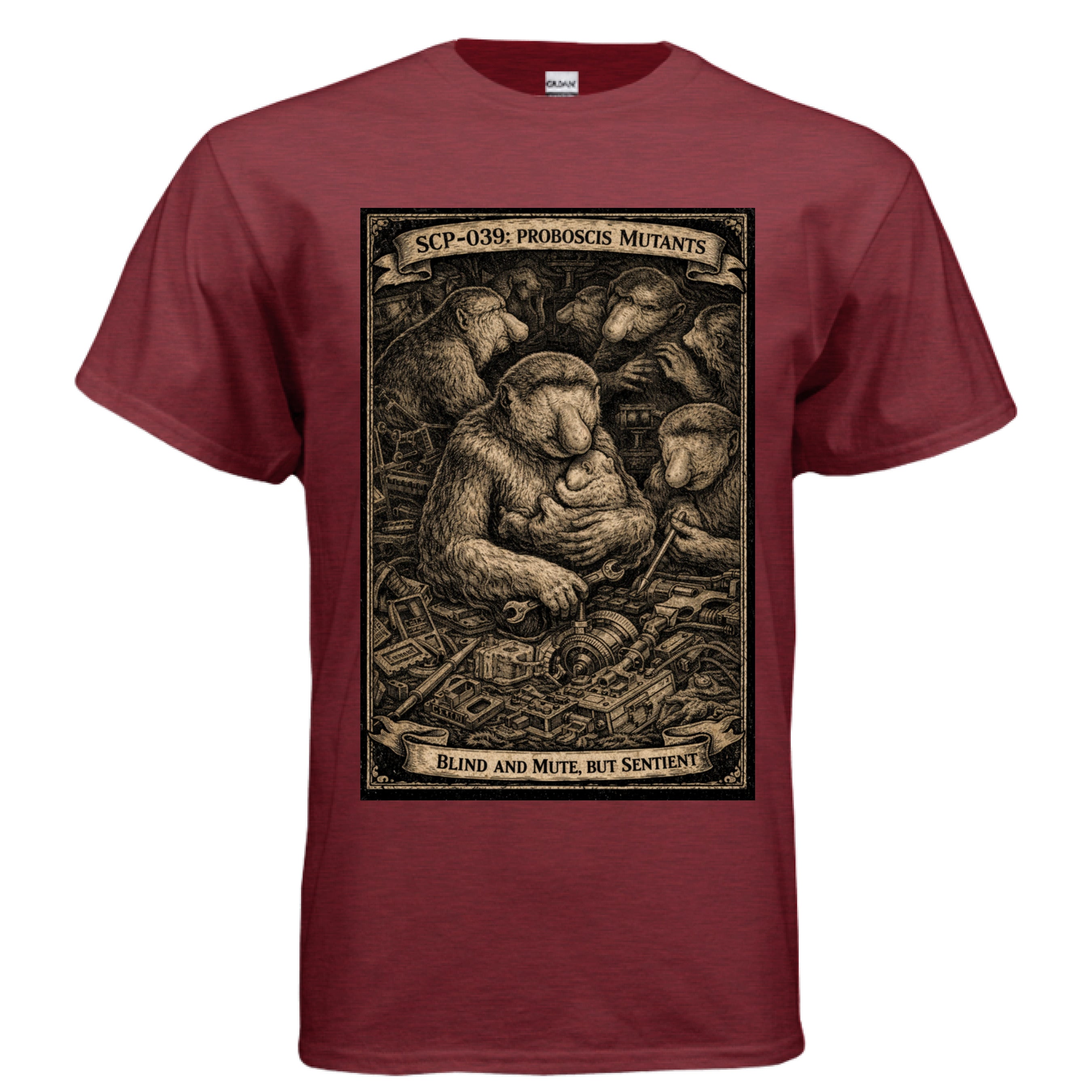 ANTIQUE CHERRY RED - FRONT