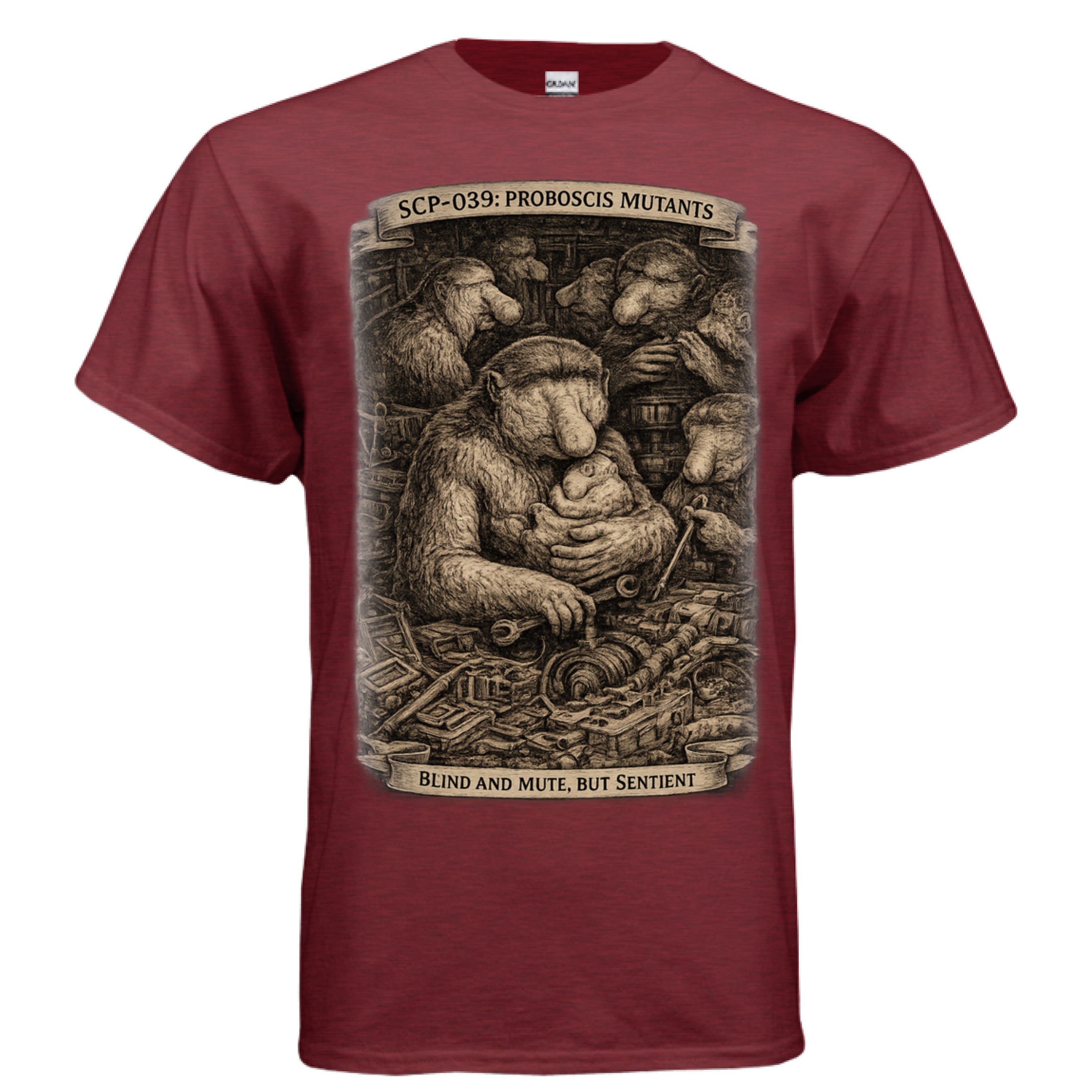 ANTIQUE CHERRY RED - FRONT
