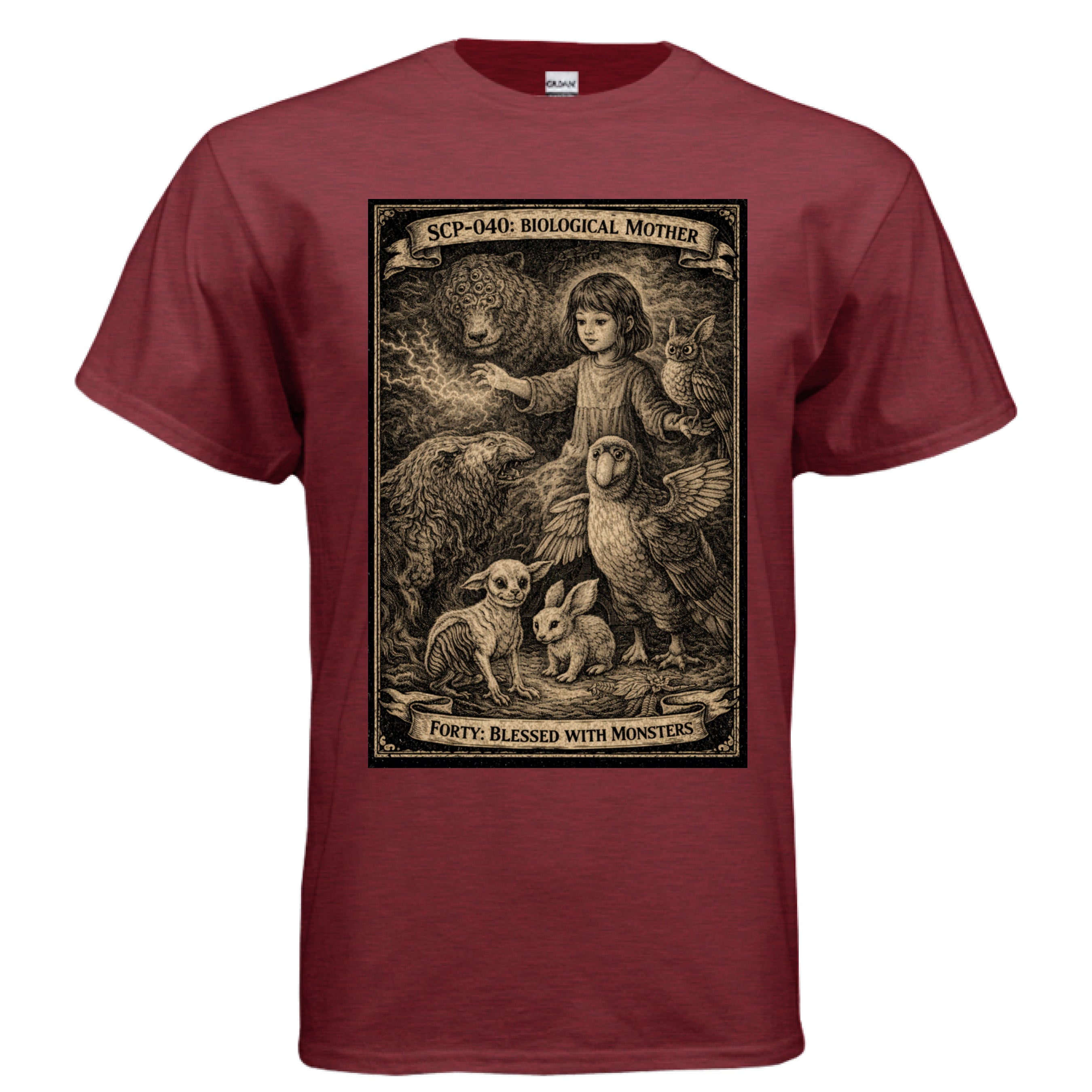 ANTIQUE CHERRY RED - FRONT