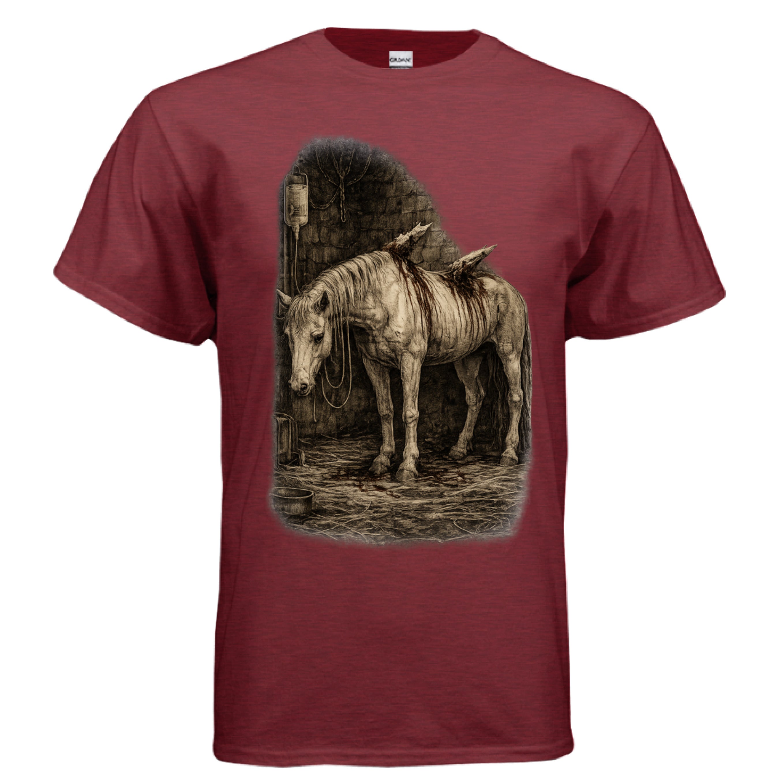 ANTIQUE CHERRY RED - FRONT