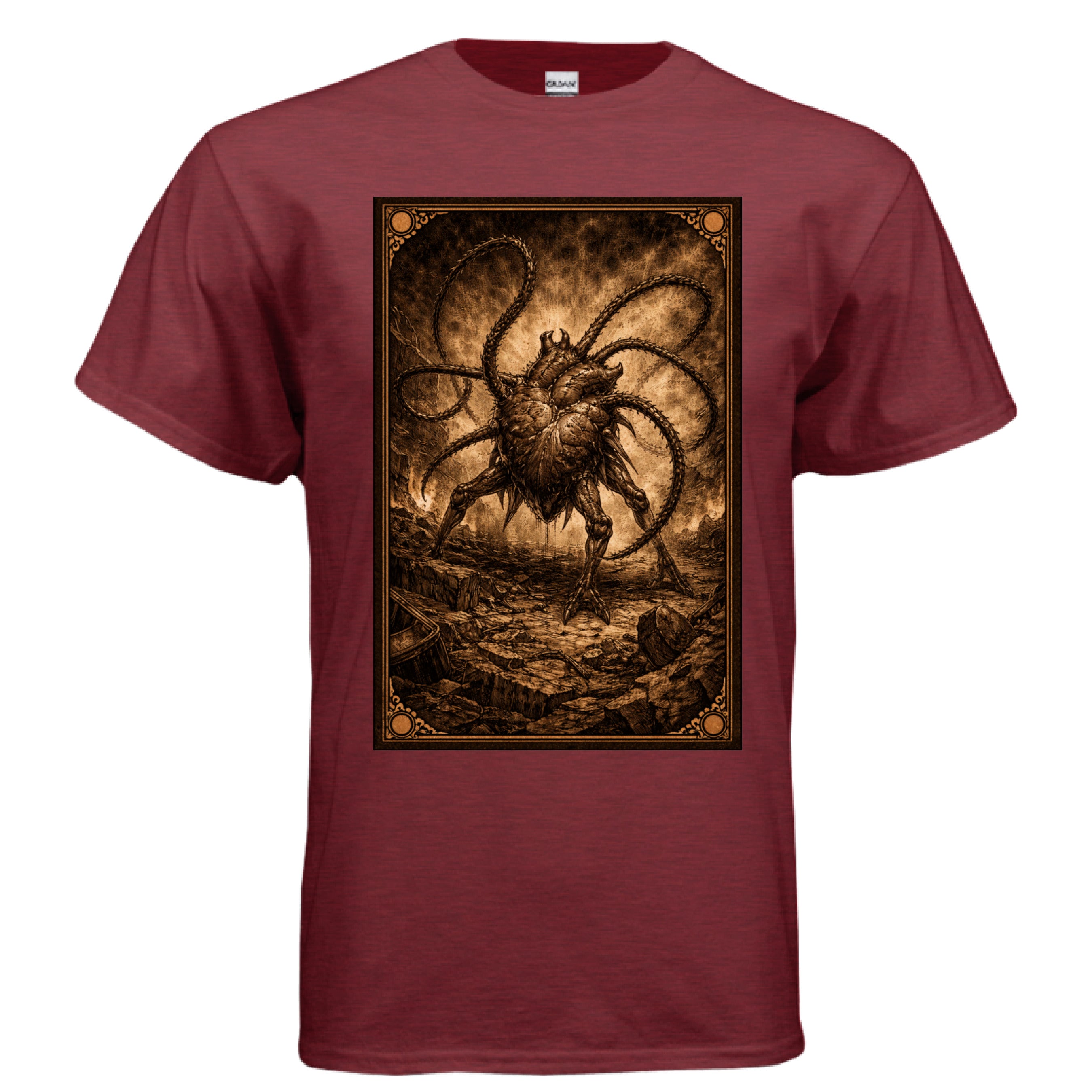 ANTIQUE CHERRY RED - FRONT