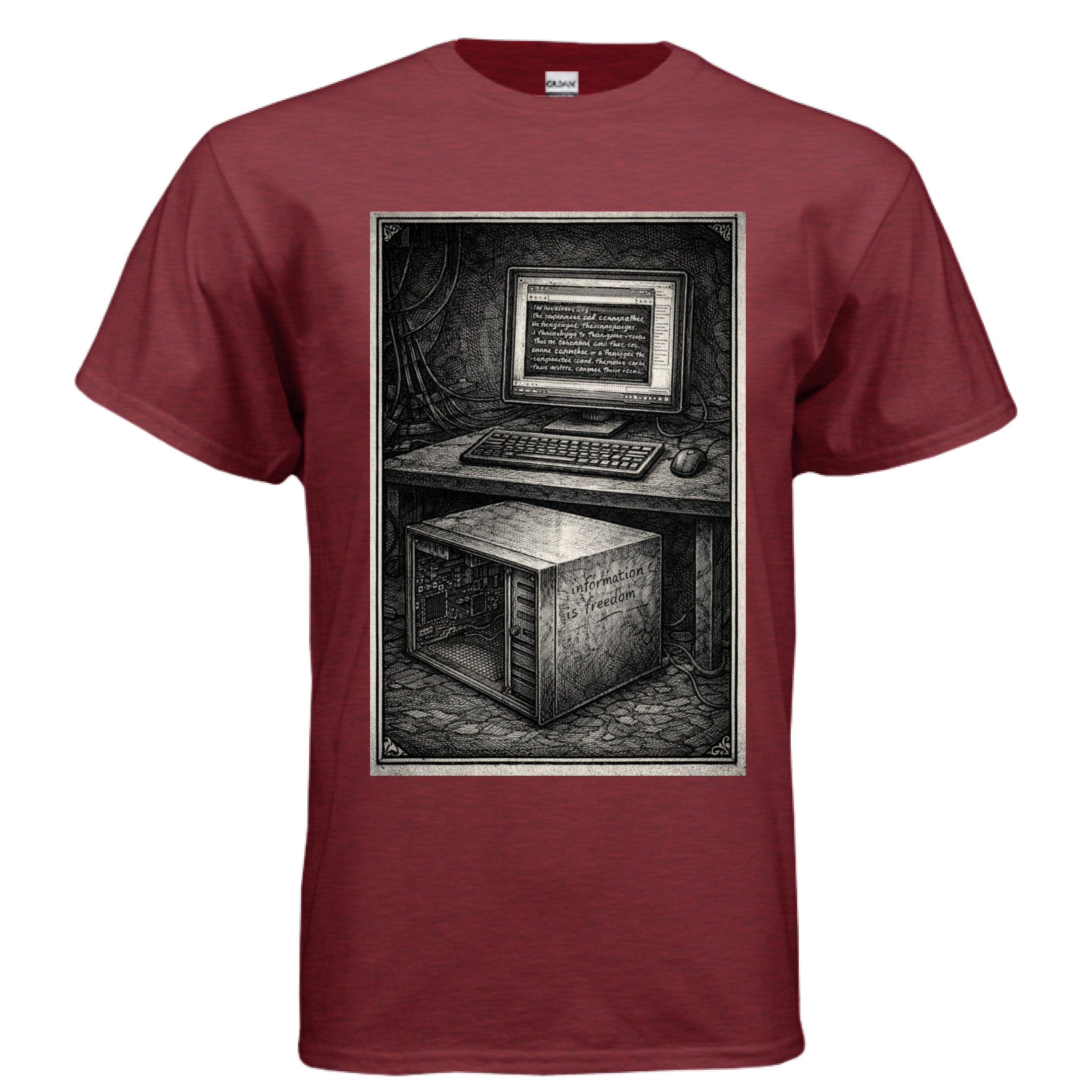 ANTIQUE CHERRY RED - FRONT