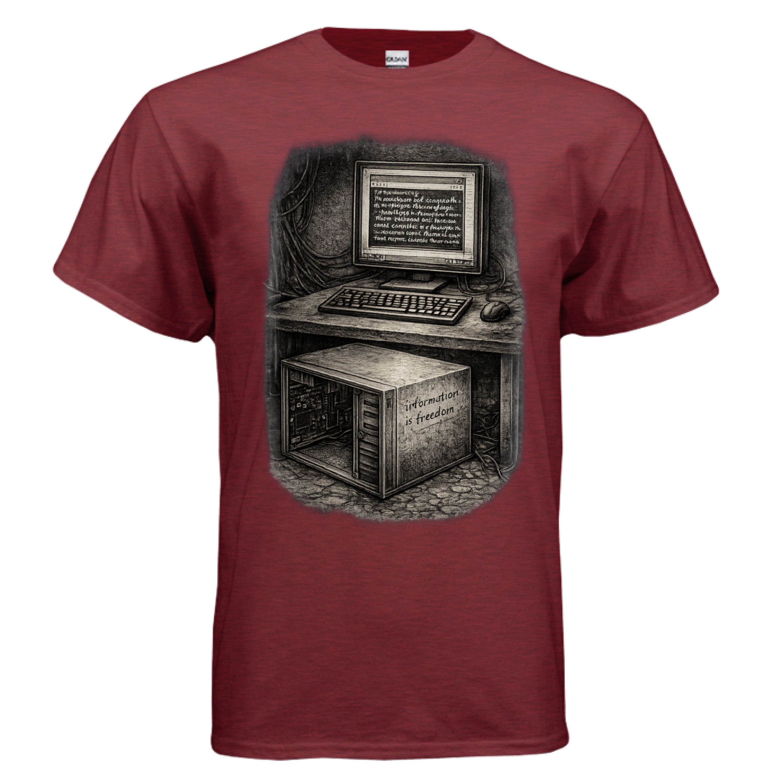 ANTIQUE CHERRY RED - FRONT