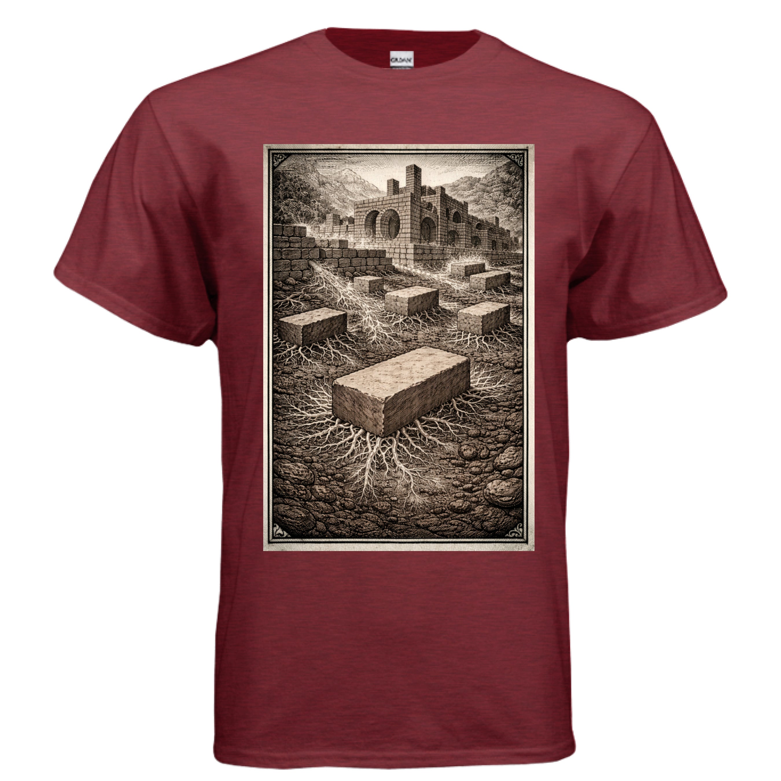 ANTIQUE CHERRY RED - FRONT