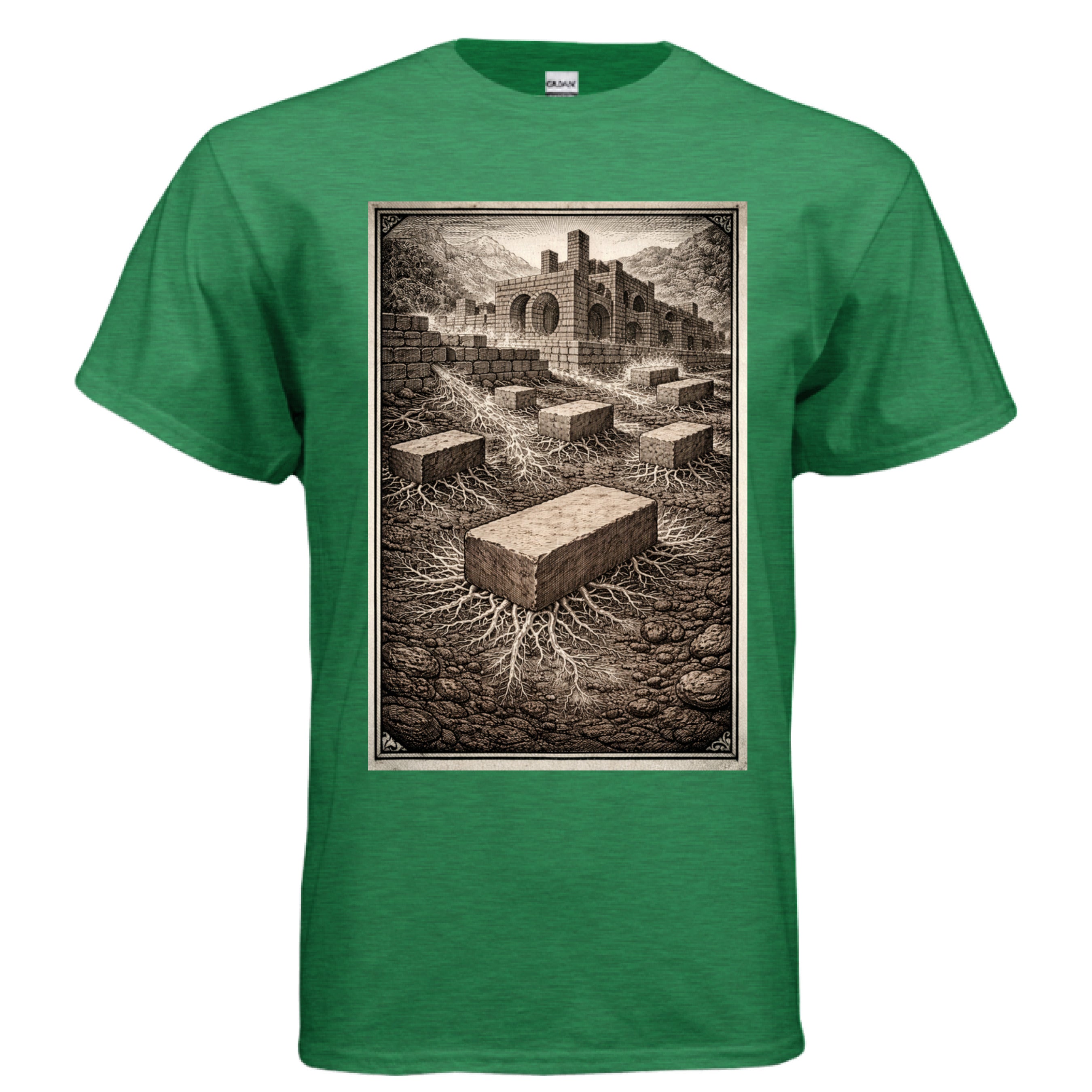 ANTIQUE IRISH GREEN - FRONT