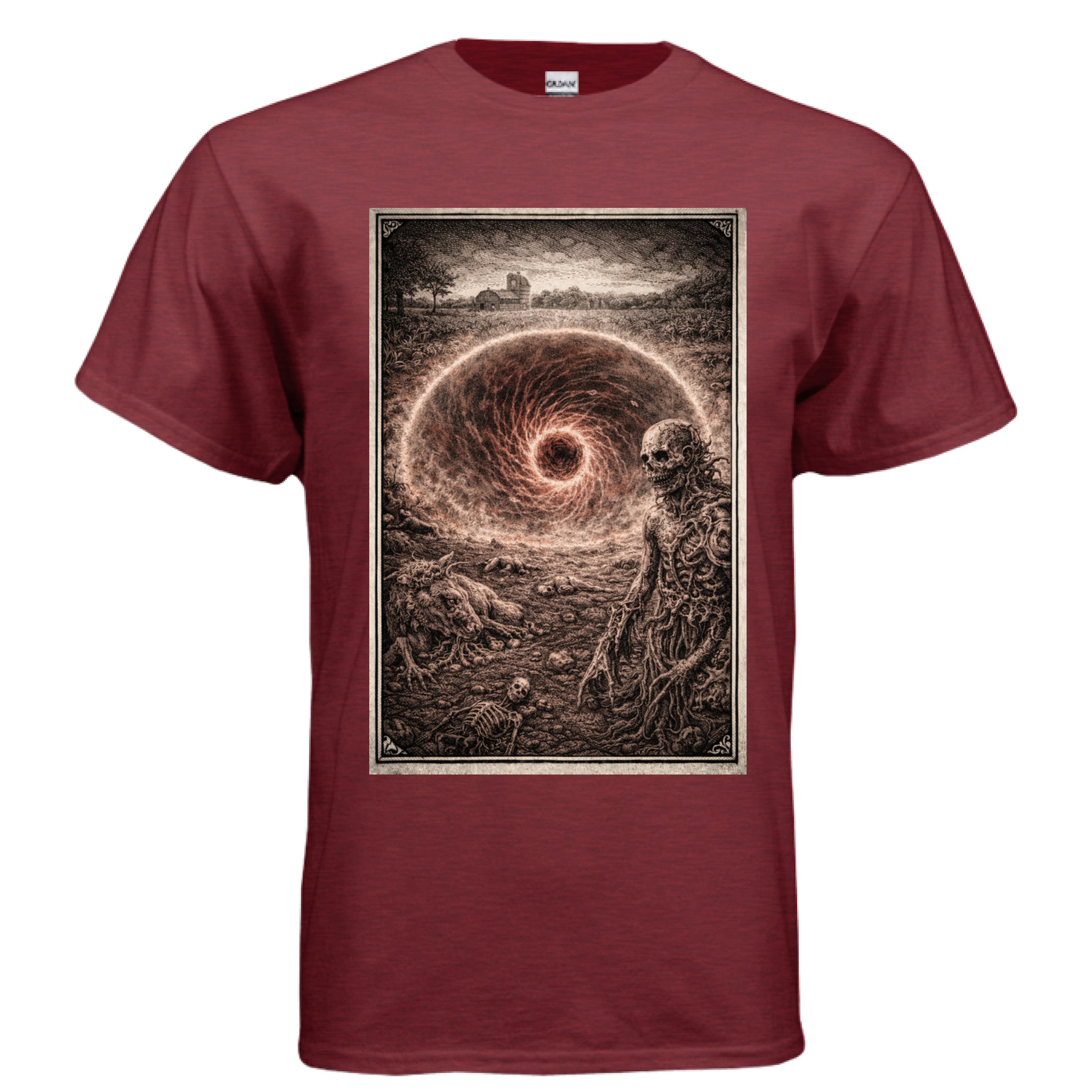 ANTIQUE CHERRY RED - FRONT