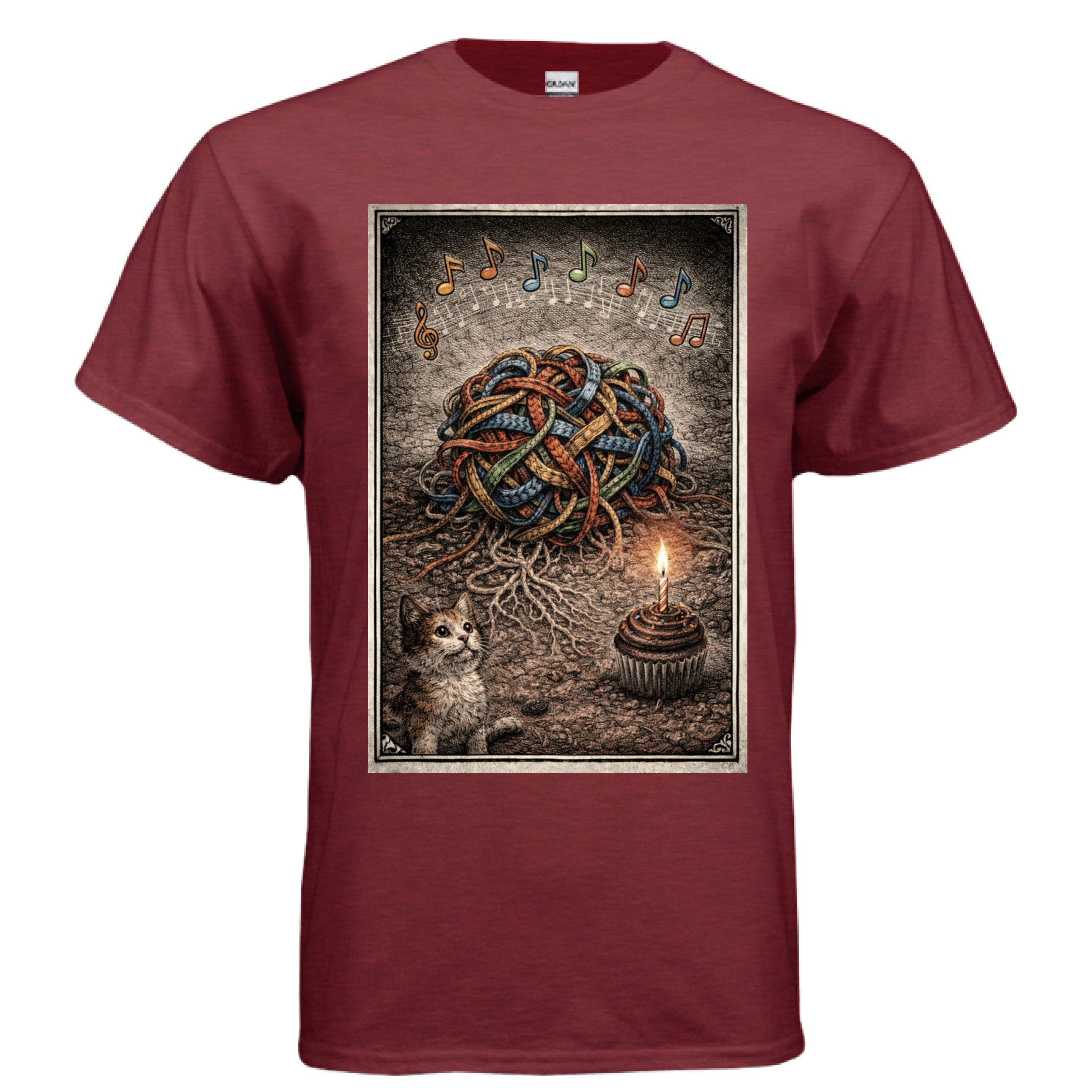 ANTIQUE CHERRY RED - FRONT