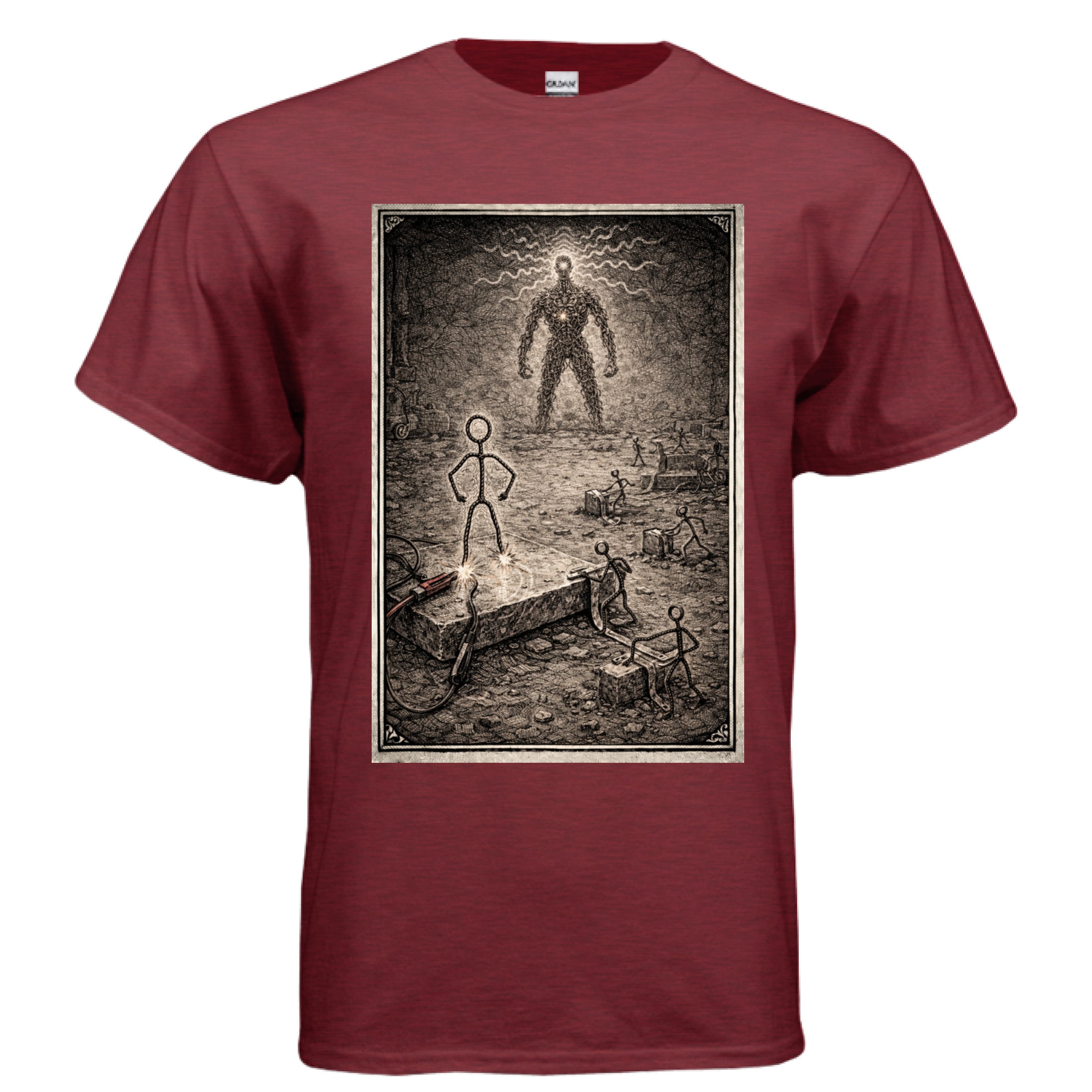 ANTIQUE CHERRY RED - FRONT