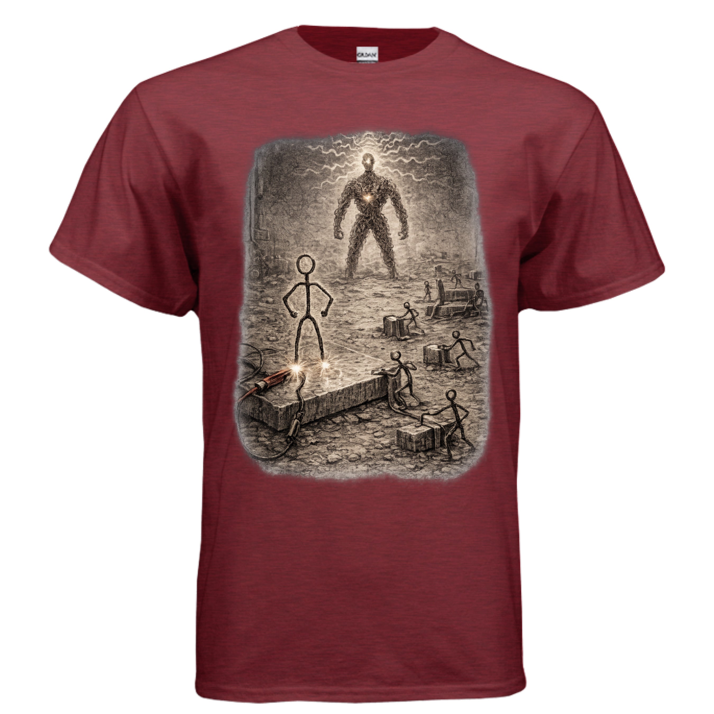 ANTIQUE CHERRY RED - FRONT