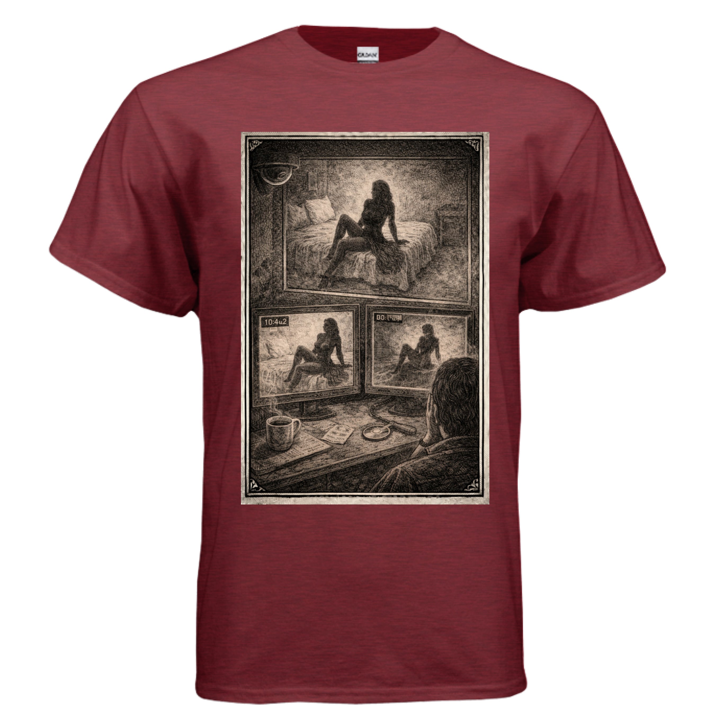 ANTIQUE CHERRY RED - FRONT