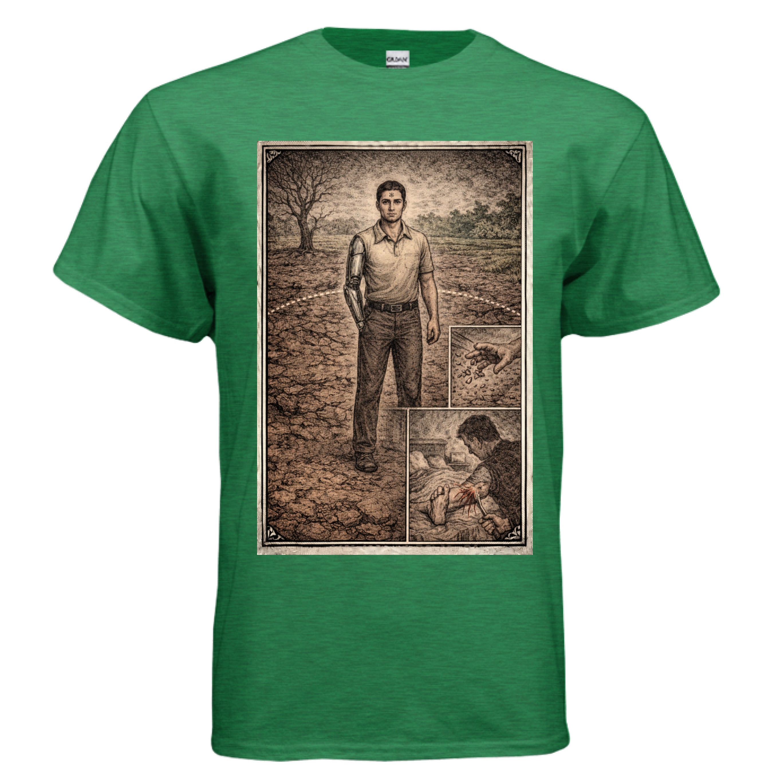 ANTIQUE IRISH GREEN - FRONT