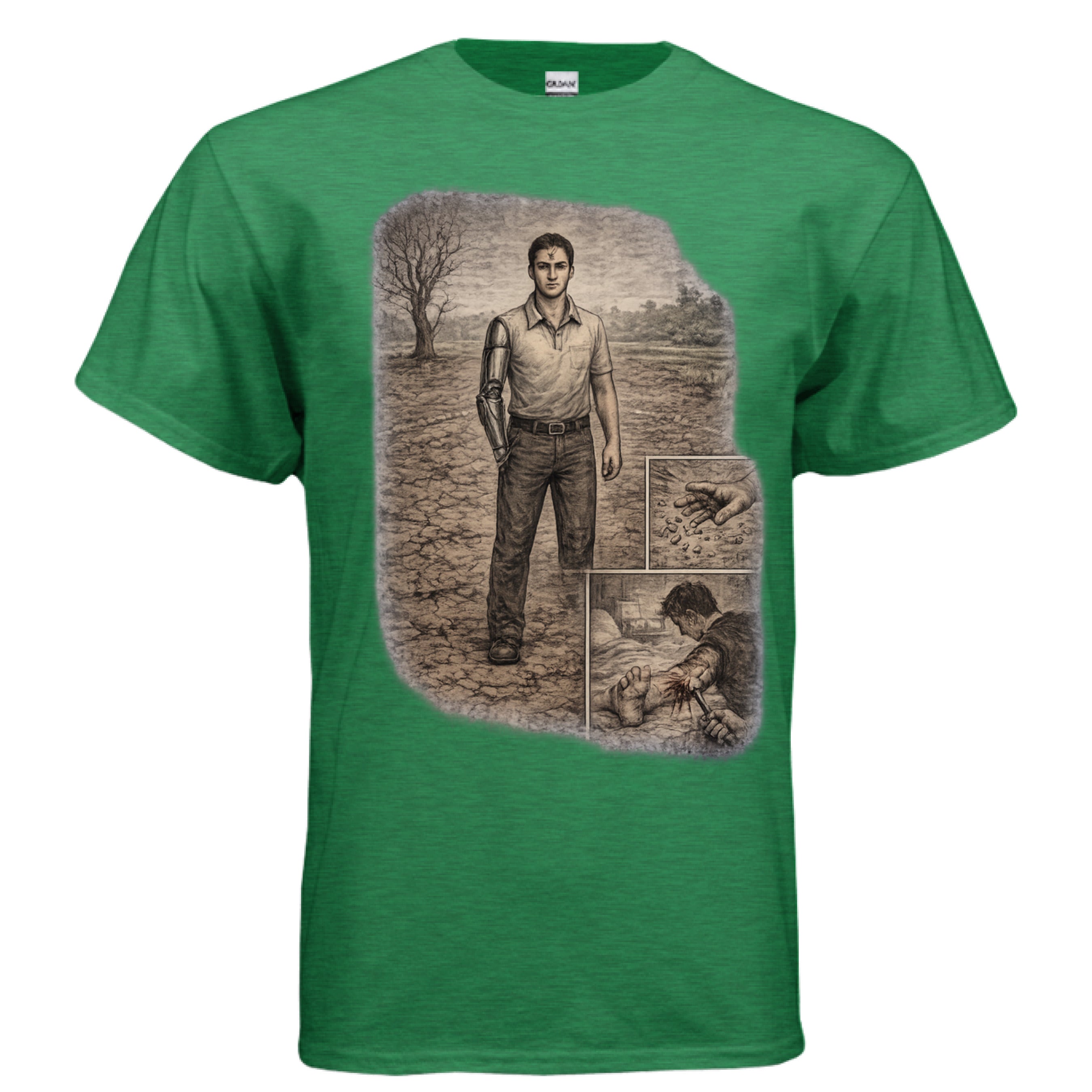 ANTIQUE IRISH GREEN - FRONT