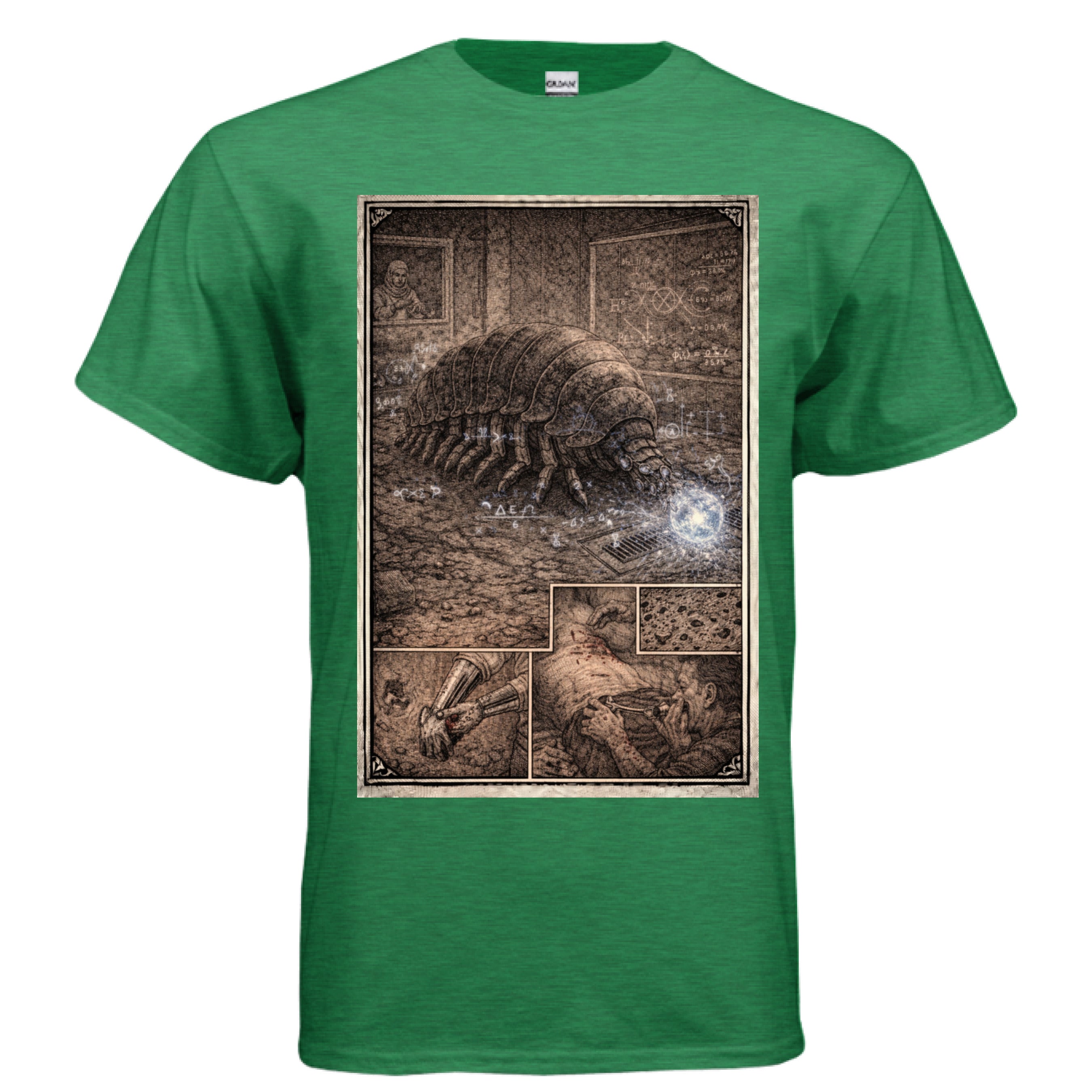 ANTIQUE IRISH GREEN - FRONT