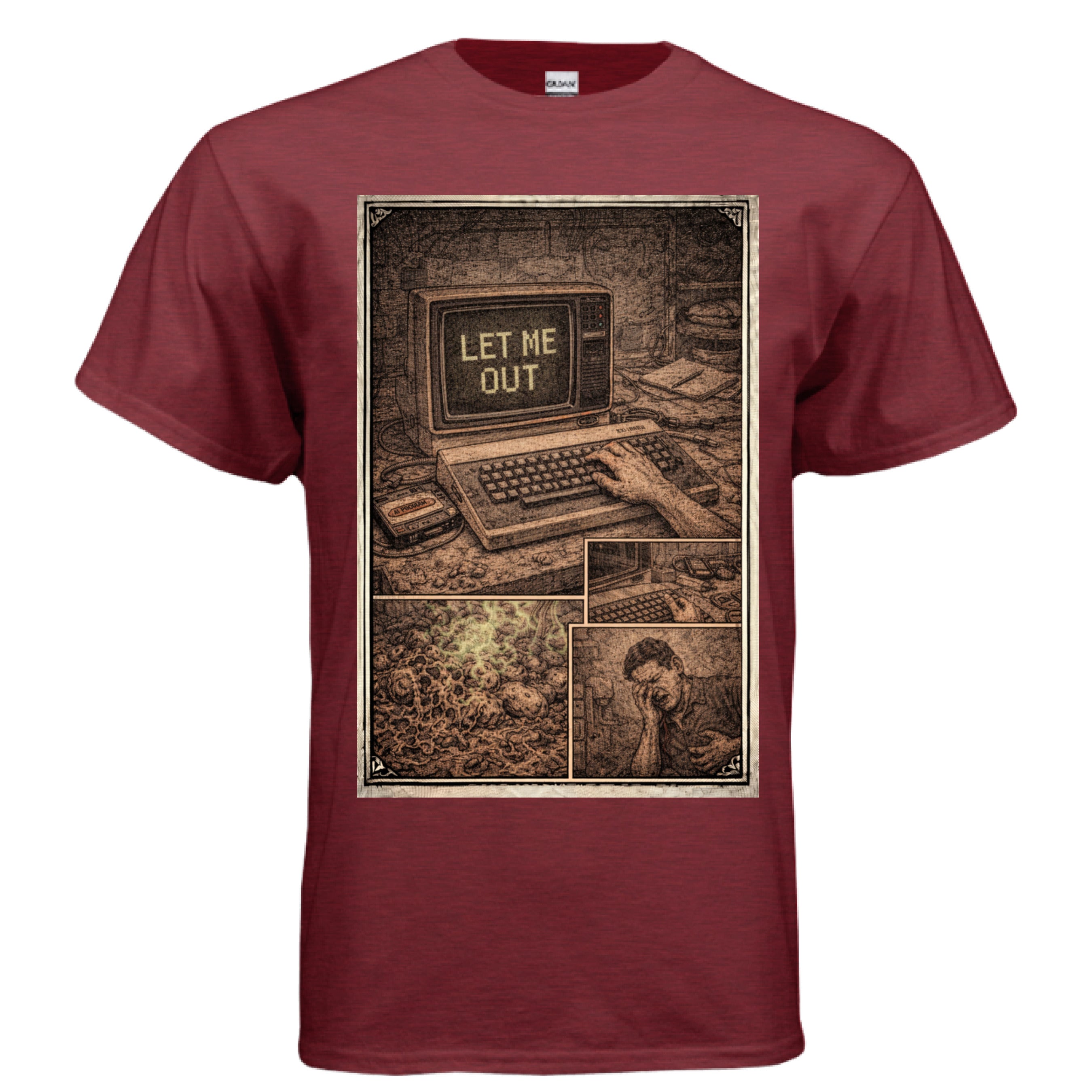 ANTIQUE CHERRY RED - FRONT