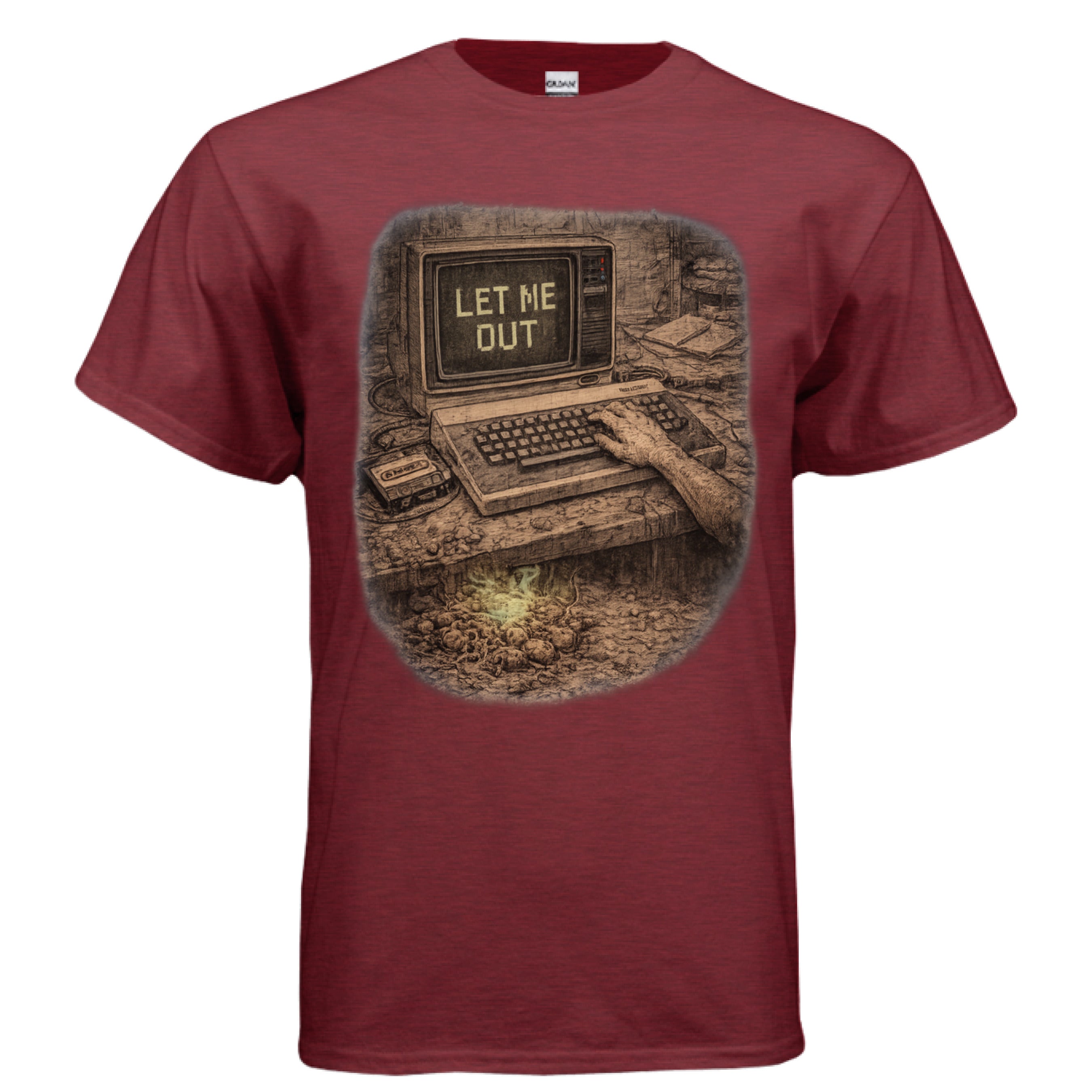 ANTIQUE CHERRY RED - FRONT