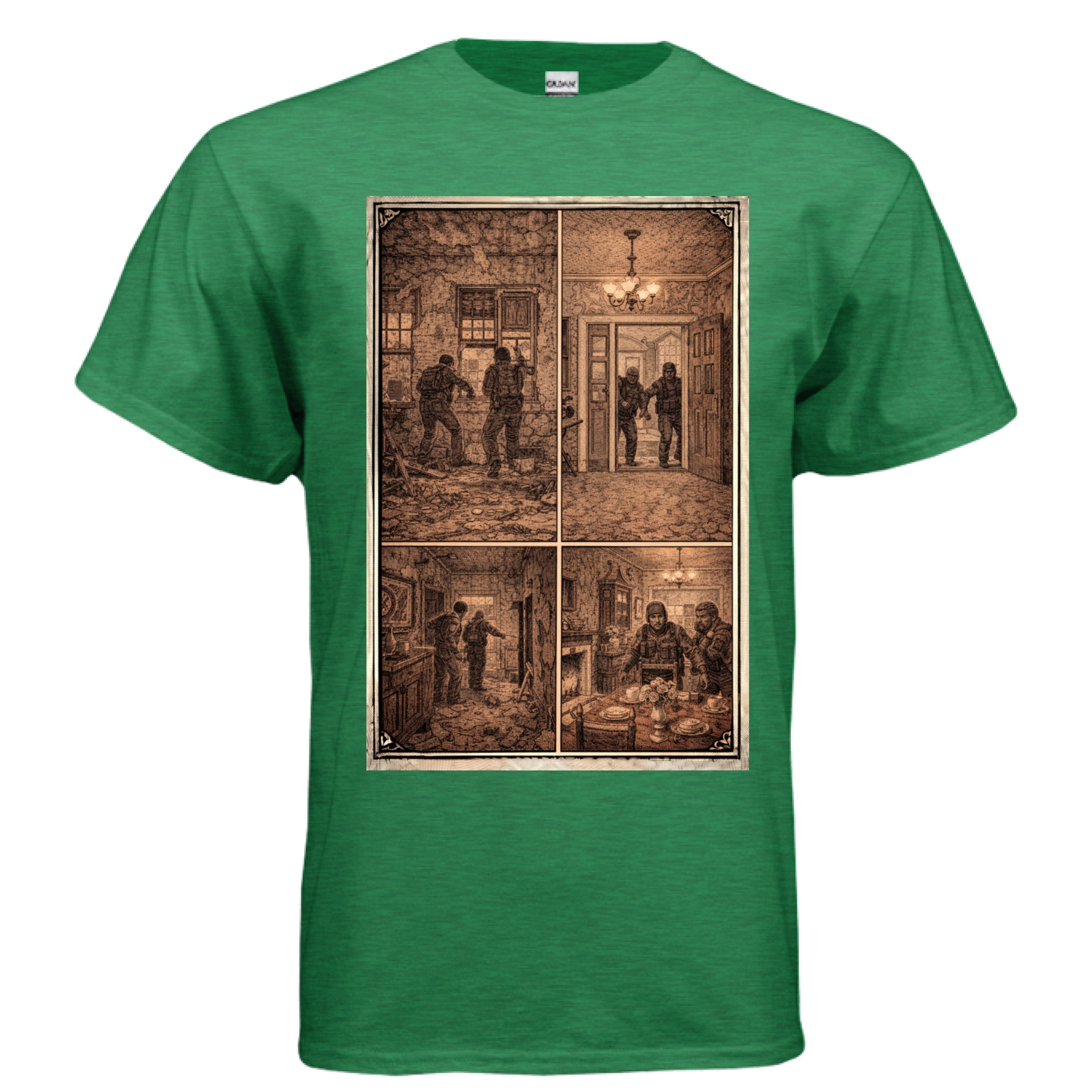 ANTIQUE IRISH GREEN - FRONT