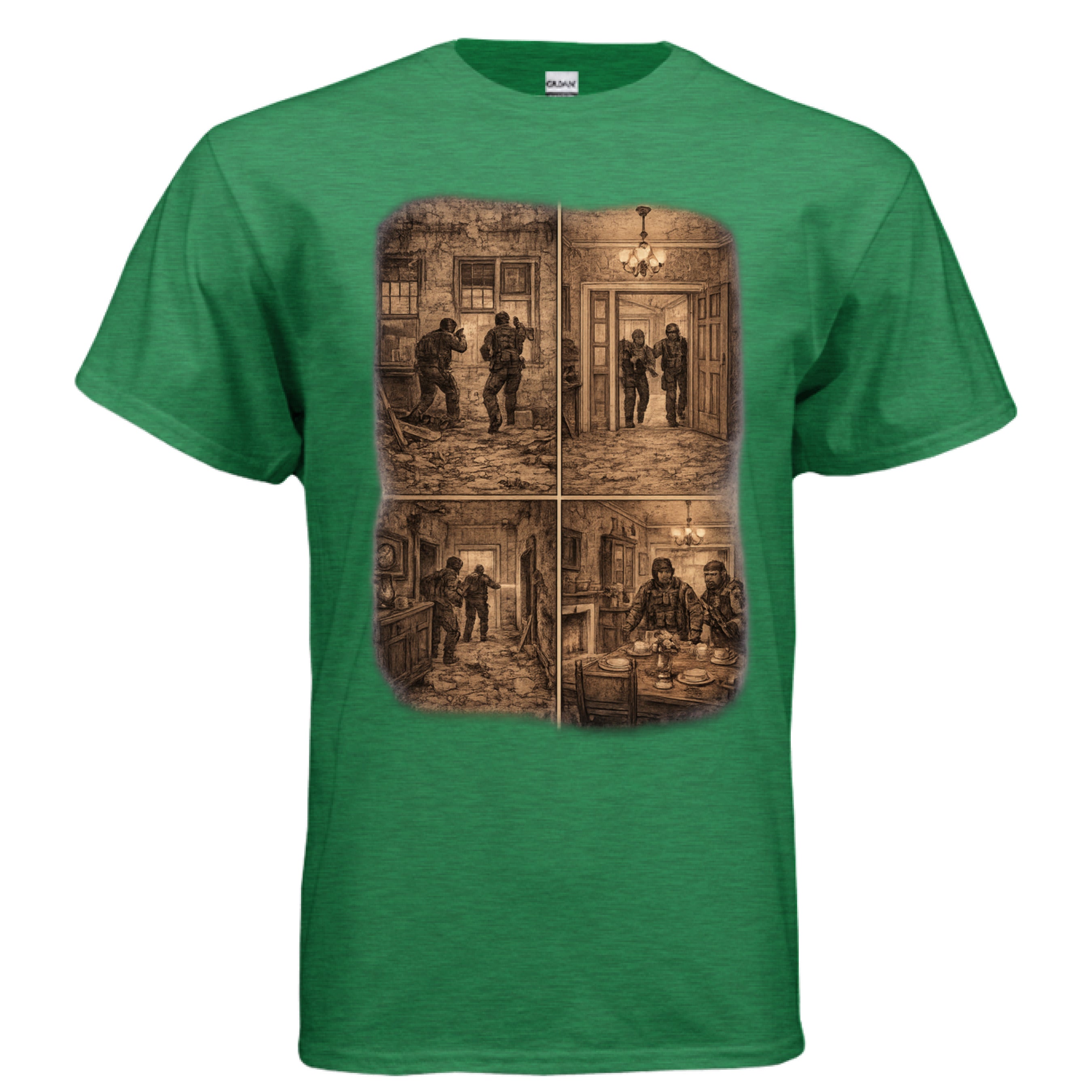 ANTIQUE IRISH GREEN - FRONT