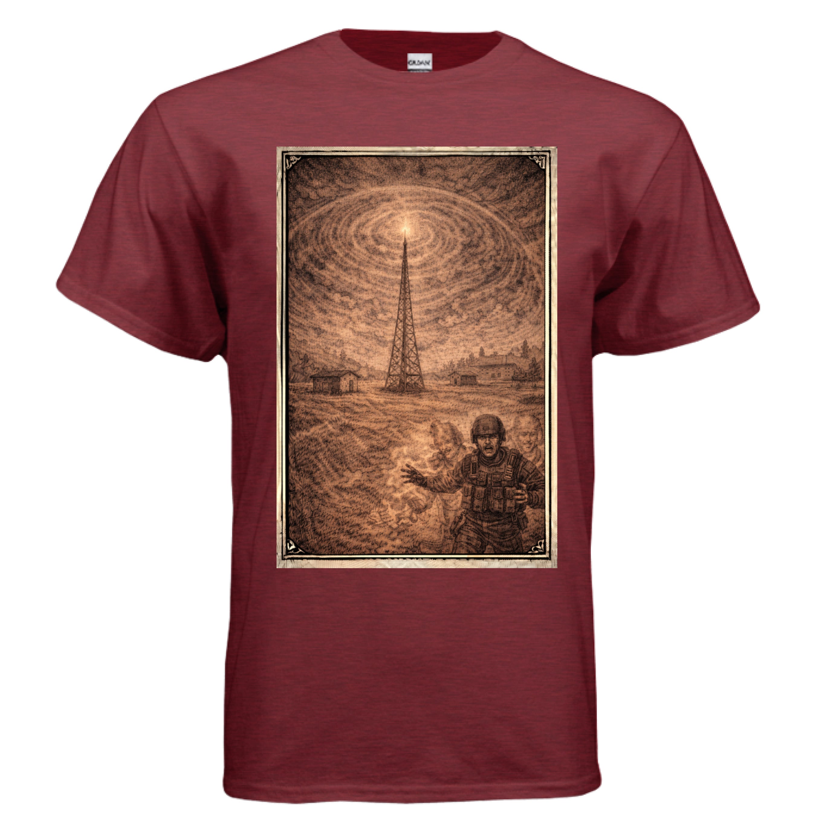 ANTIQUE CHERRY RED - FRONT