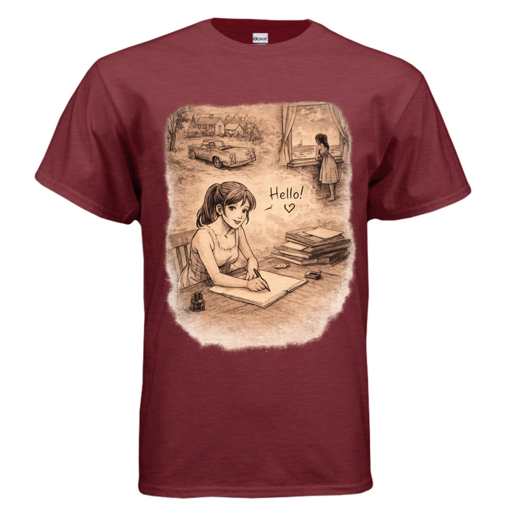 ANTIQUE CHERRY RED - FRONT