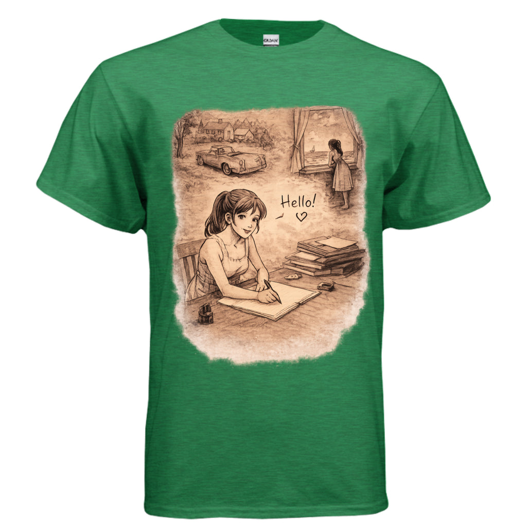 ANTIQUE IRISH GREEN - FRONT