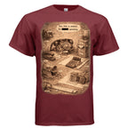 ANTIQUE CHERRY RED - FRONT