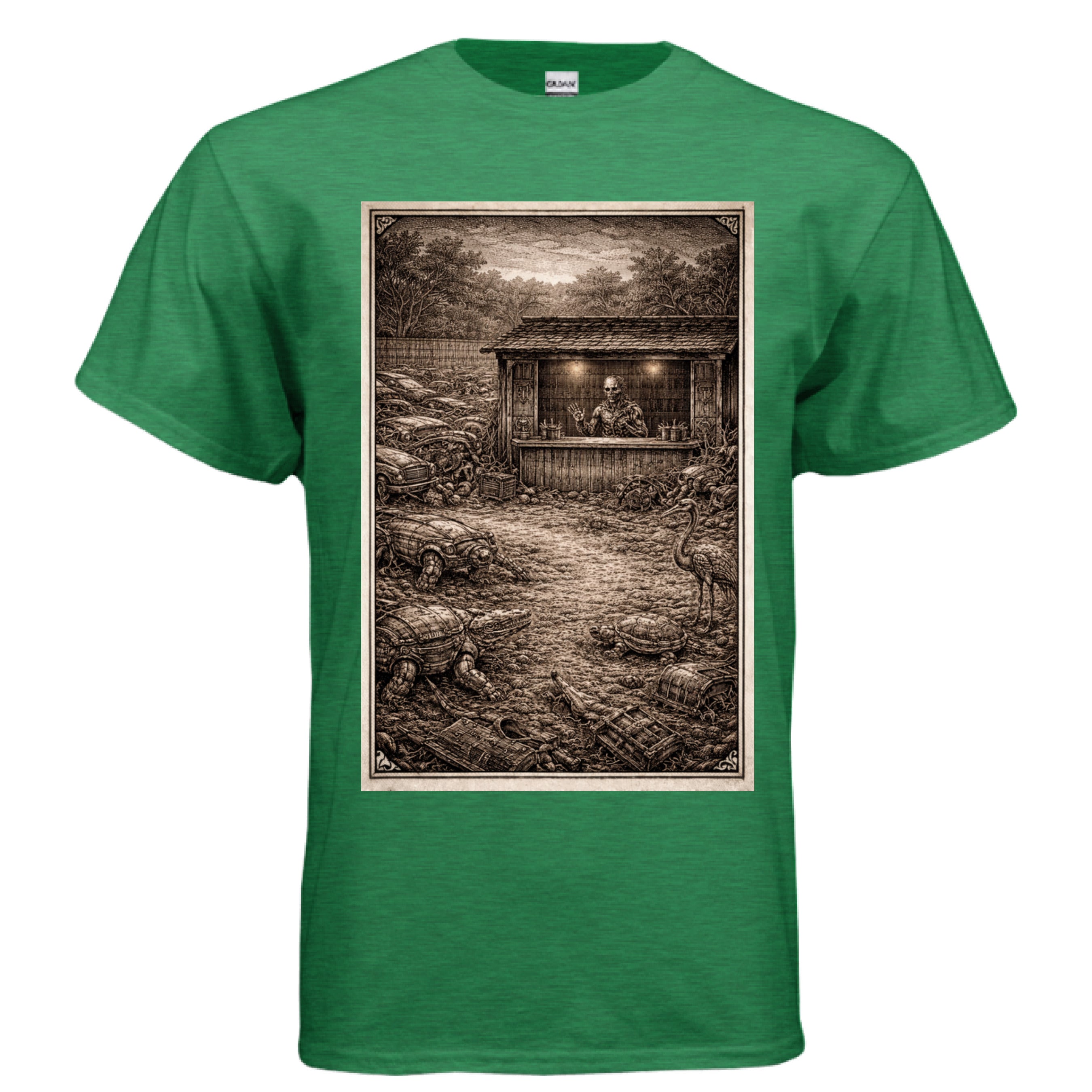 ANTIQUE IRISH GREEN - FRONT